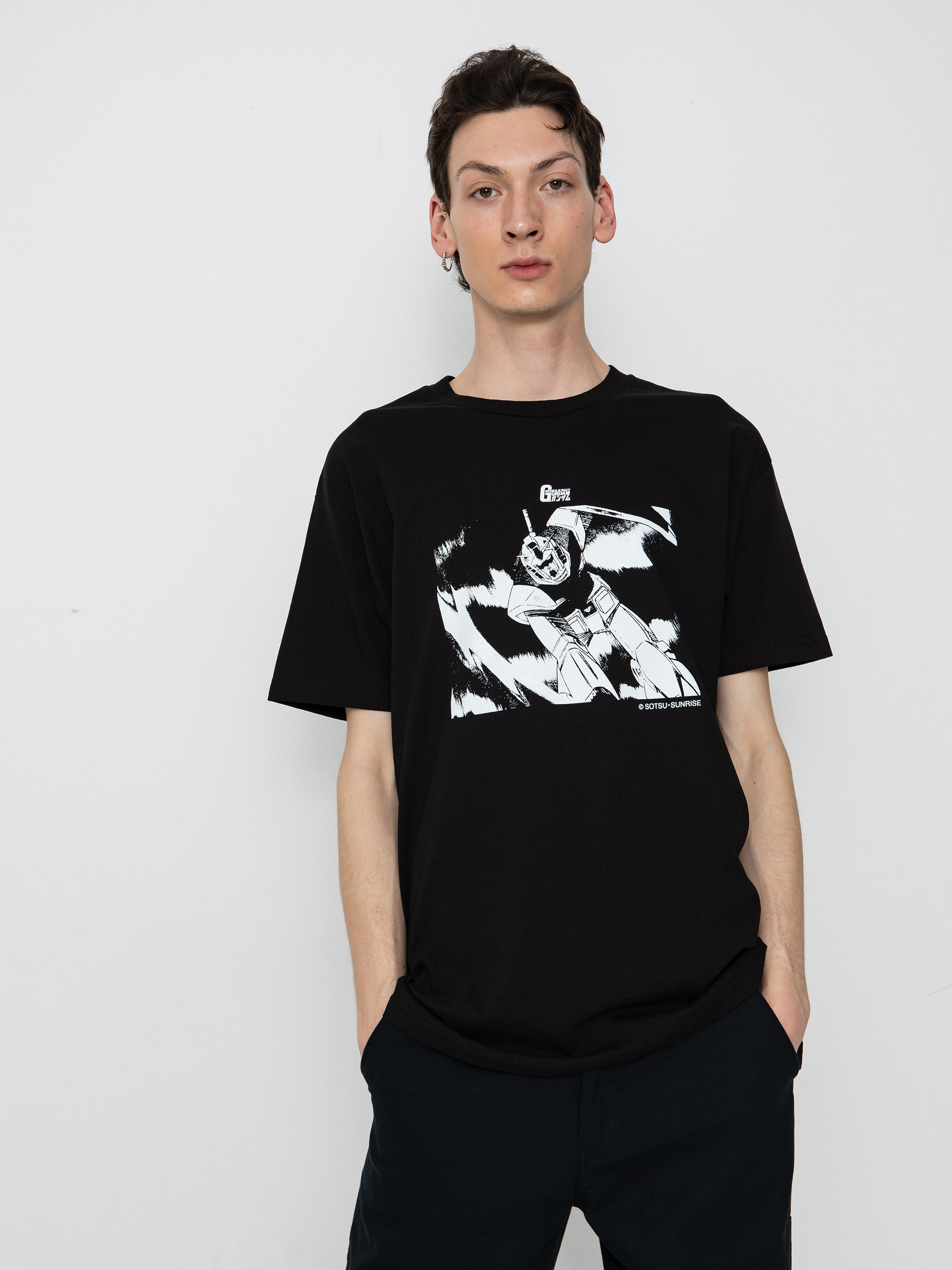 HUF T-Shirt X Gundam Wing Gundam Rising - black (black)