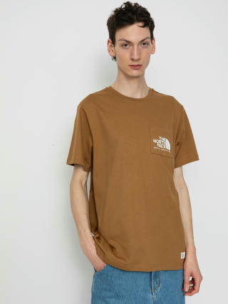 The North Face Berkeley California Pocket T-Shirt (utility brown)