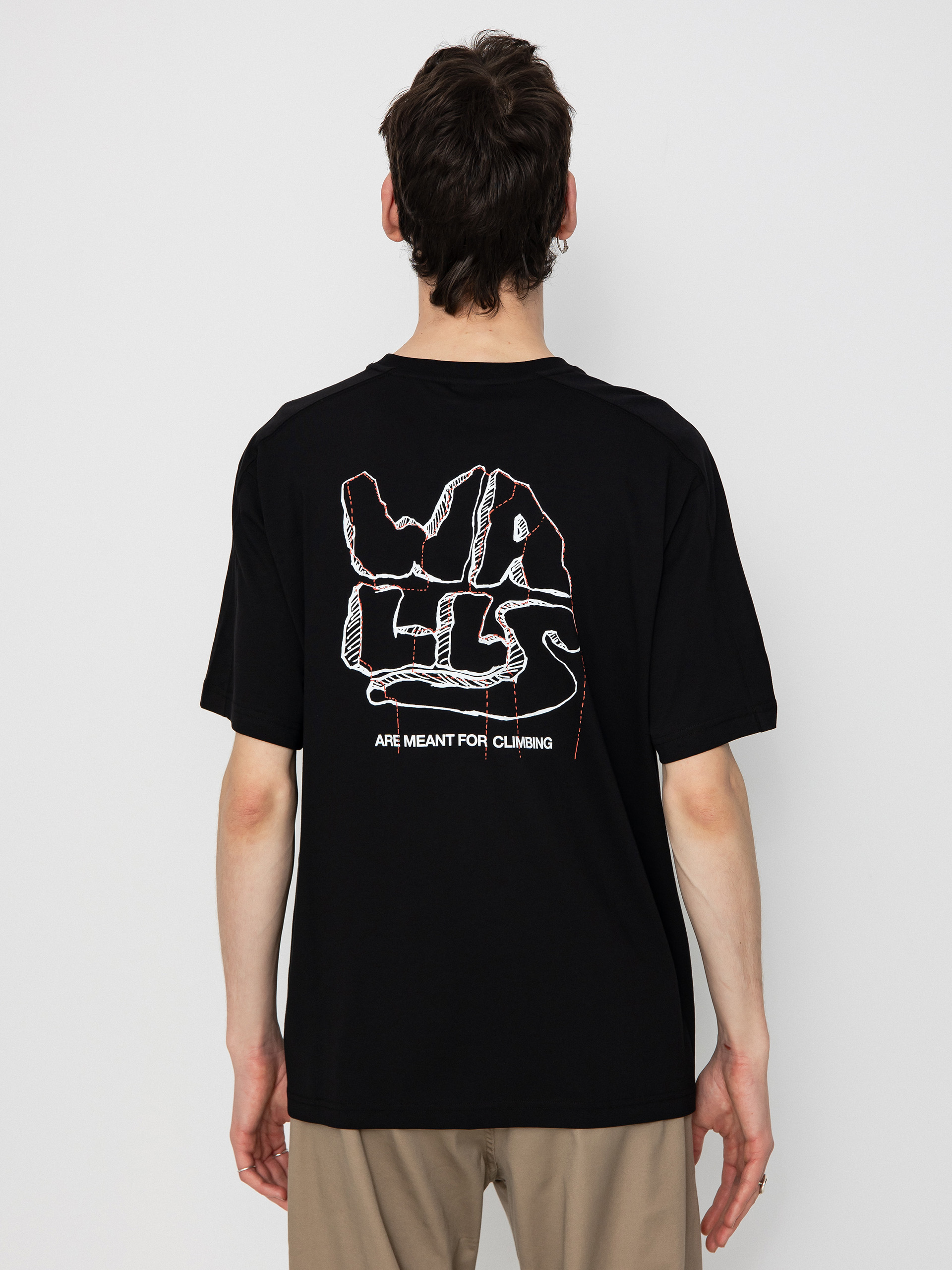 Black north face t shirt online