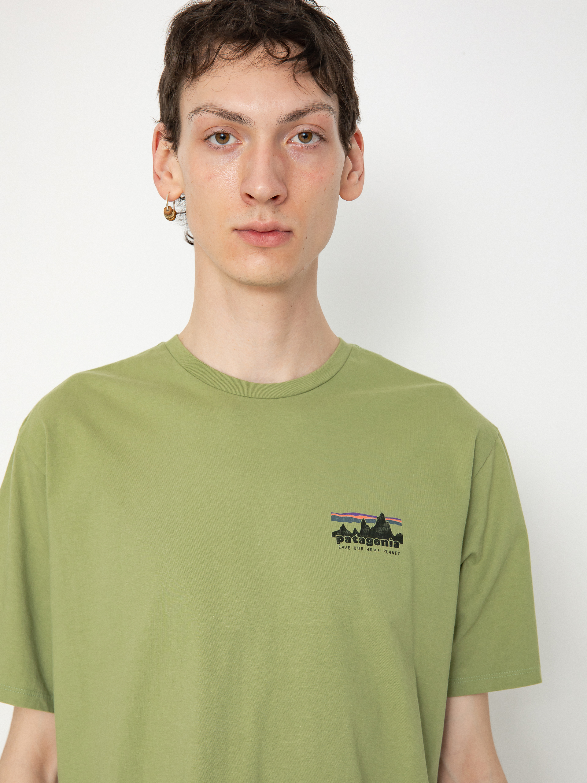 Patagonia 73 Skyline Organic T-Shirt - green (buckhorn green)