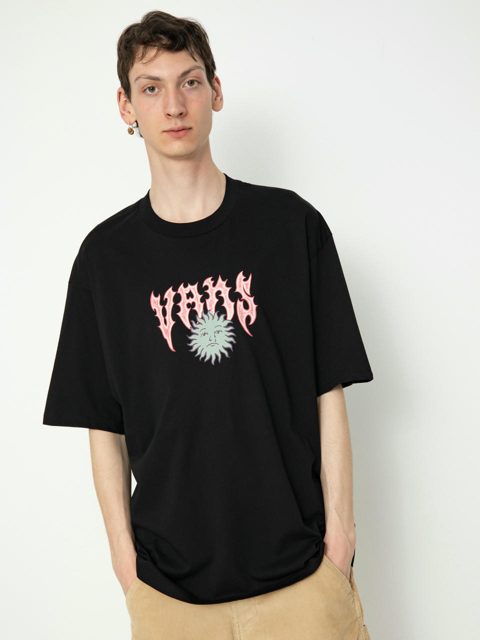 Vans T-Shirt Sunface (black)