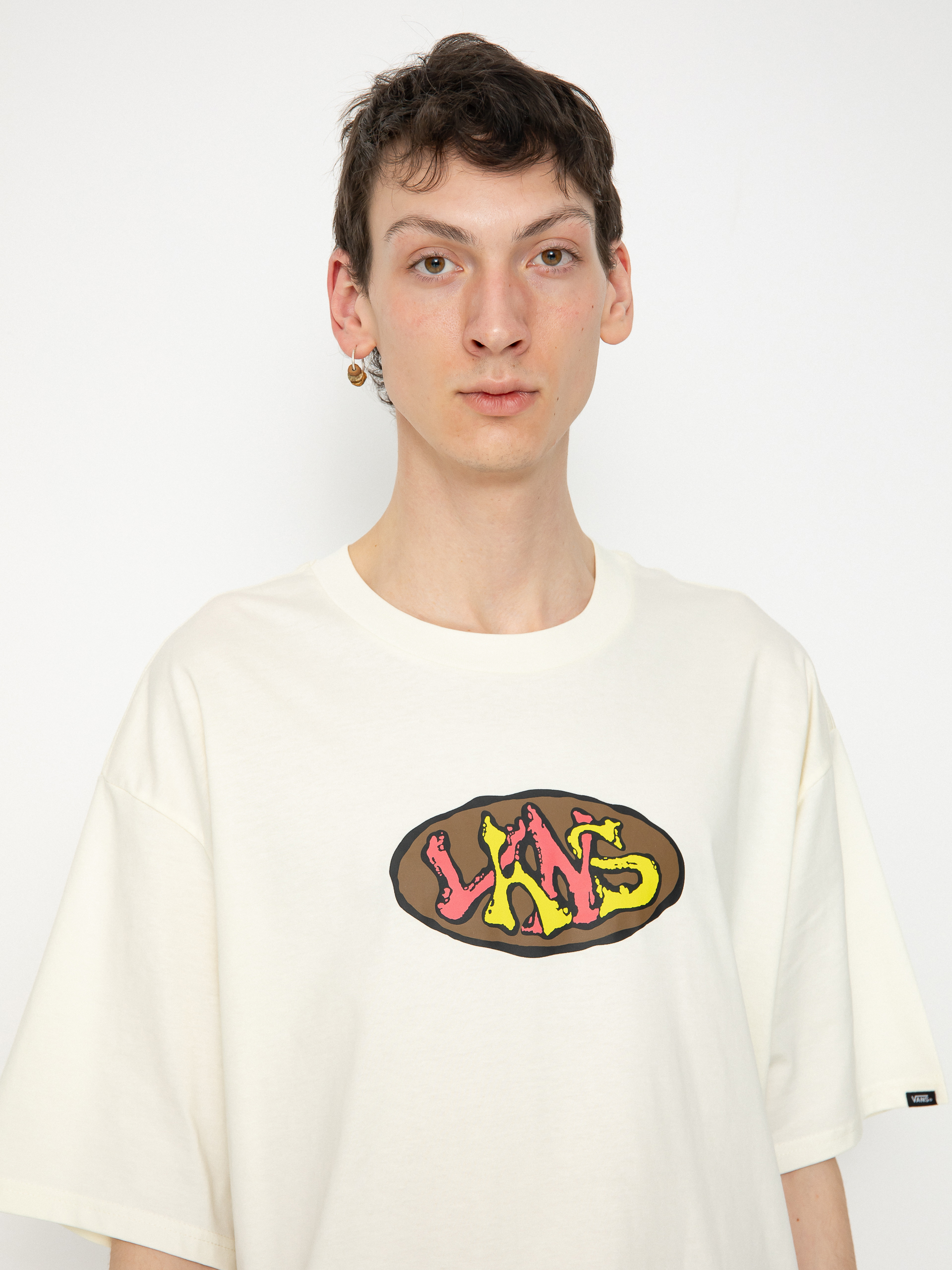 Vans T-Shirt Lopside (marshmallow)