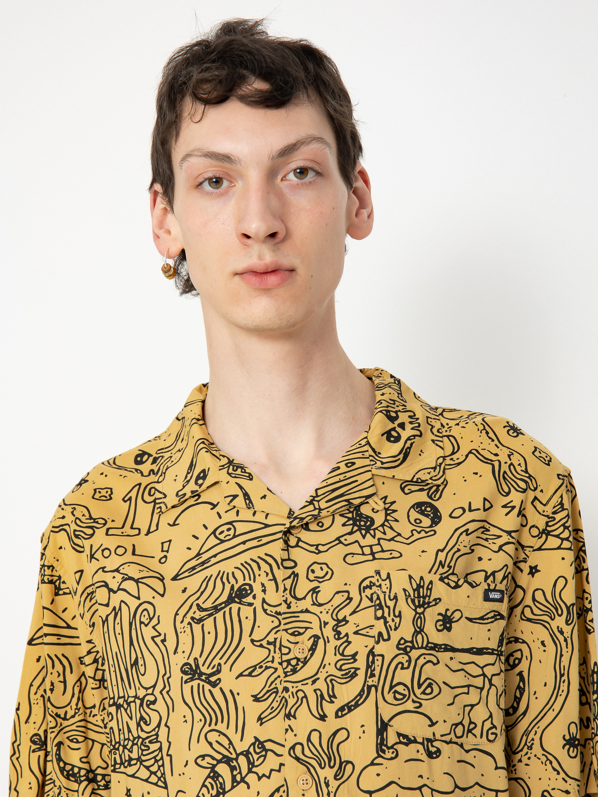 Vans Shirt Elden Woven (antelope/black)