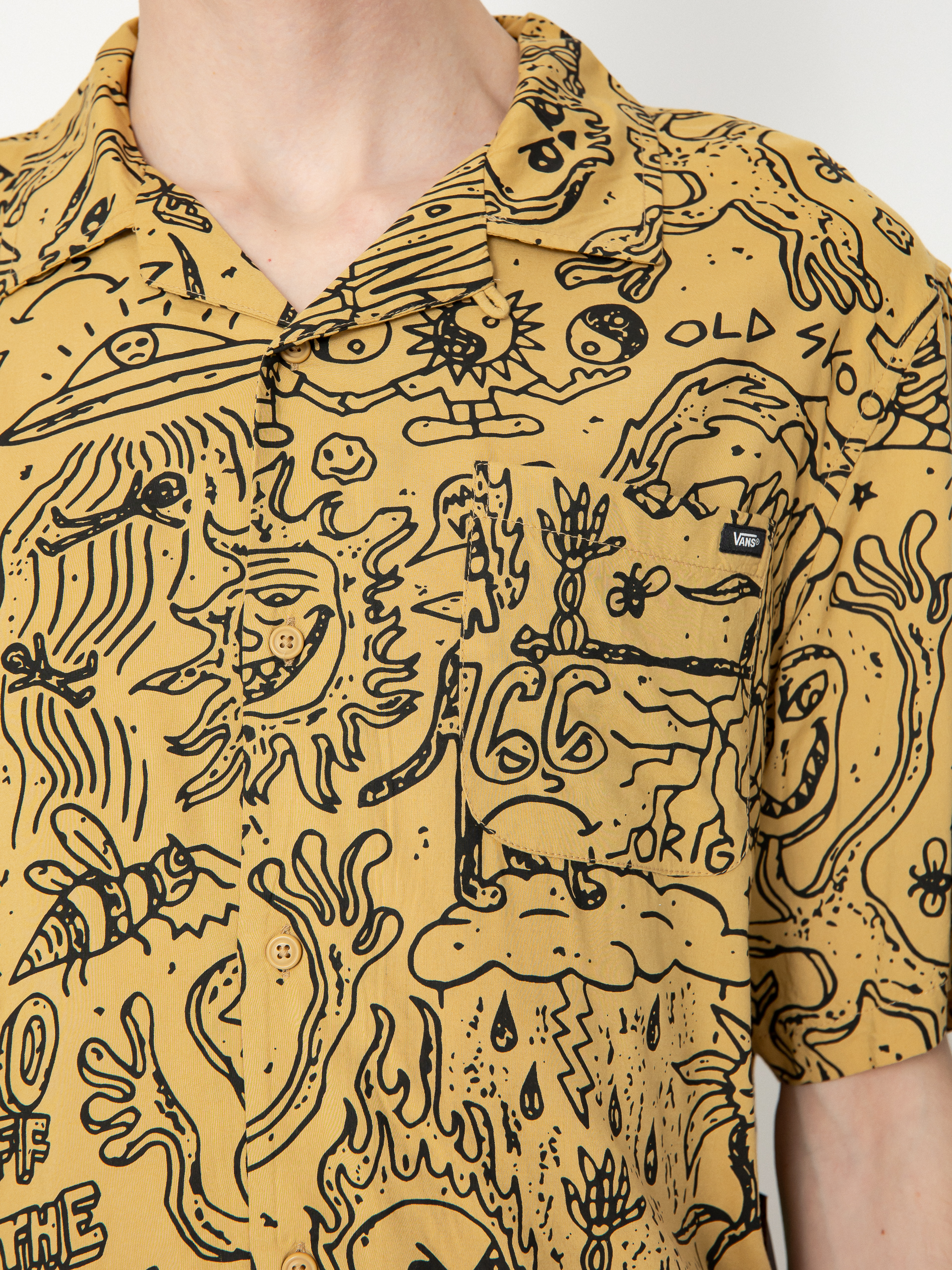 Vans Shirt Elden Woven (antelope/black)