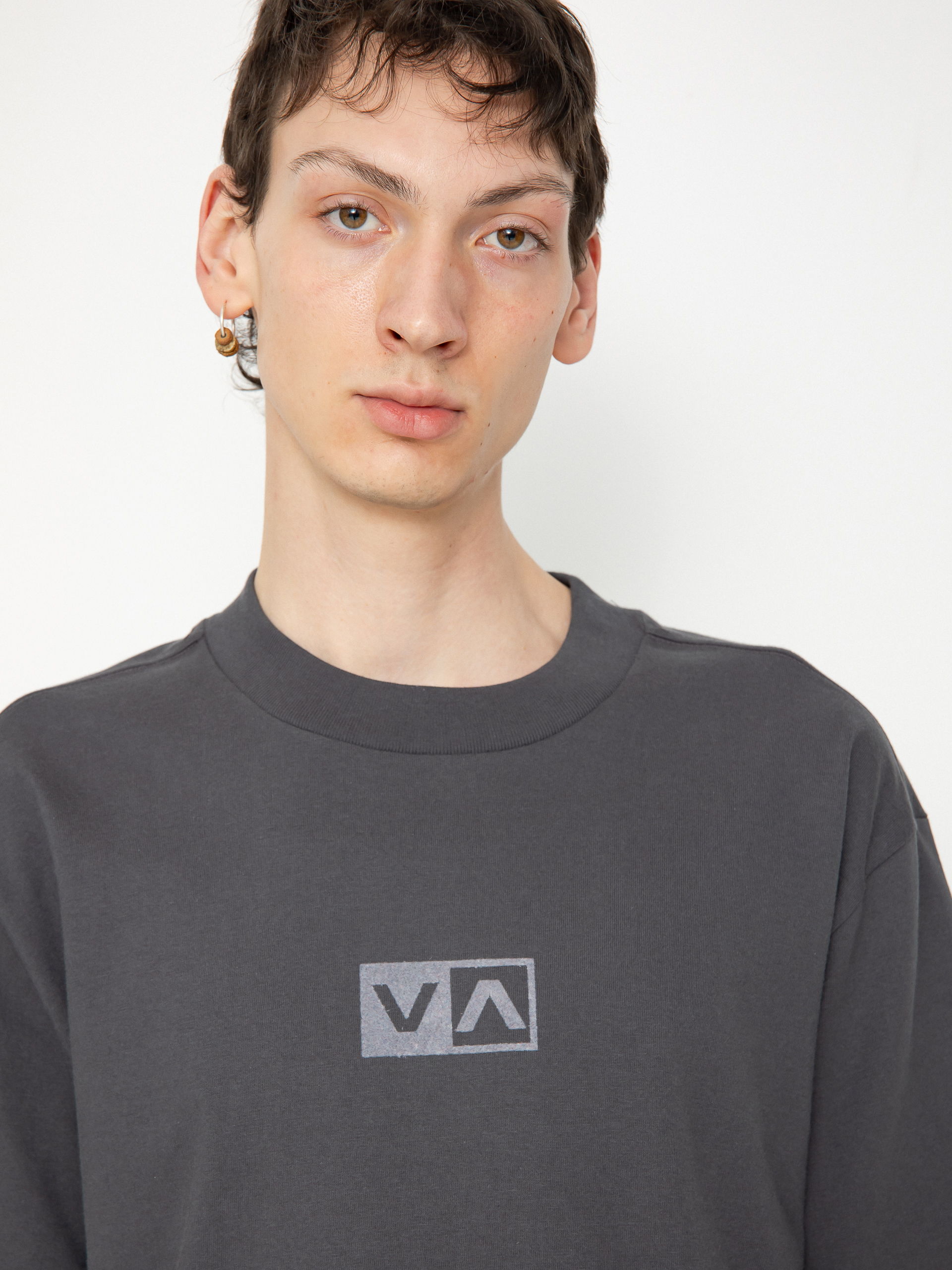 RVCA T-Shirt Balance Flock (garage blue)