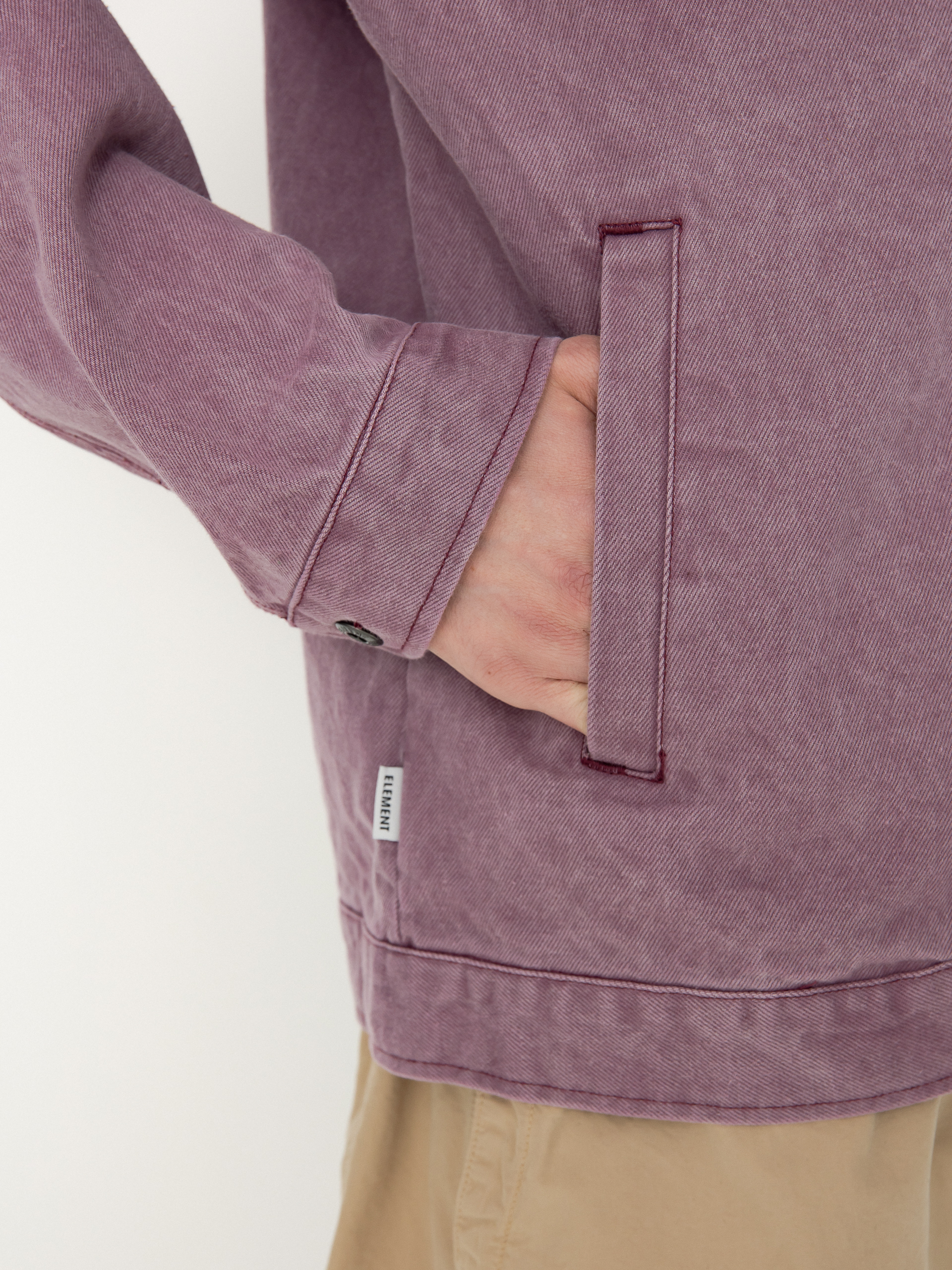 Element Parker Canvas Lt Jacket (wine)