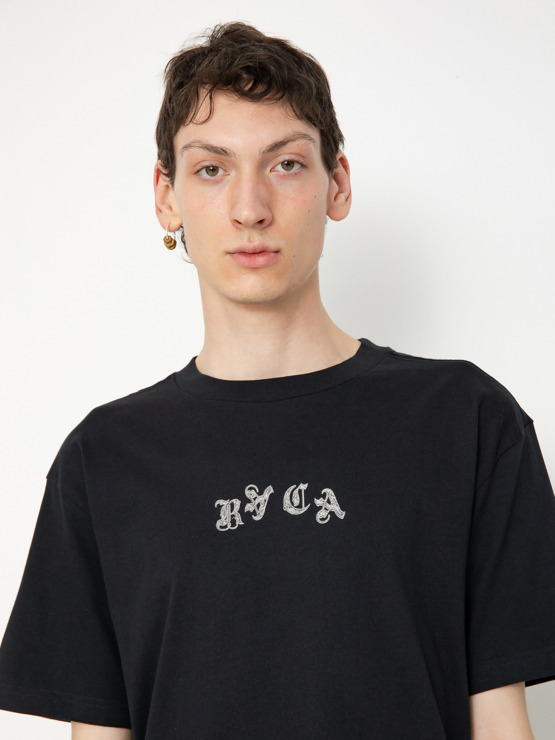 RVCA Tシャツ 黒 S ルーカ（RVCA）（レディース）tシャツ 半袖 ブラック 黒 SPIRIT
