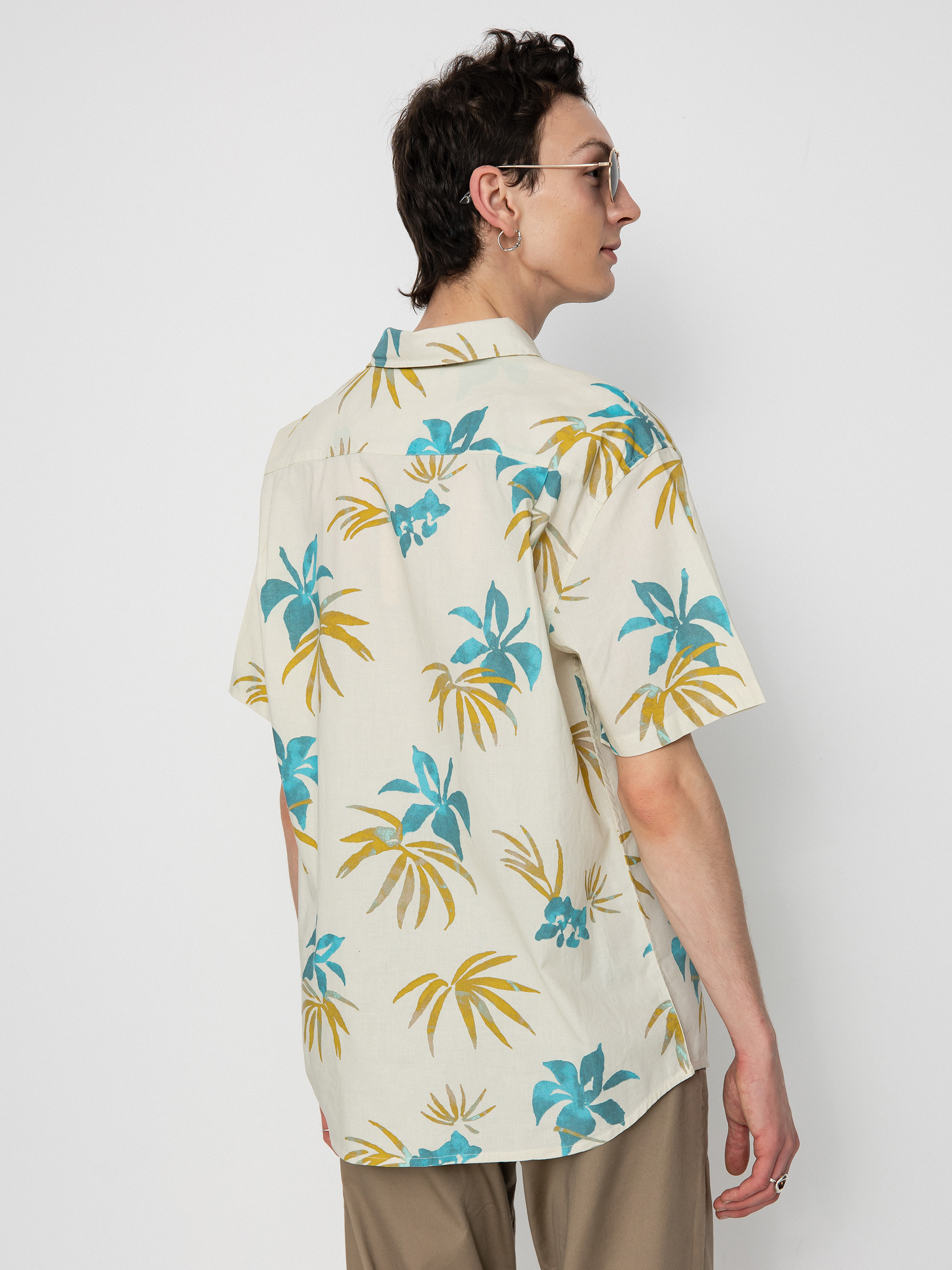 Quiksilver Apero Classic Hemd (snow white aop mix b)