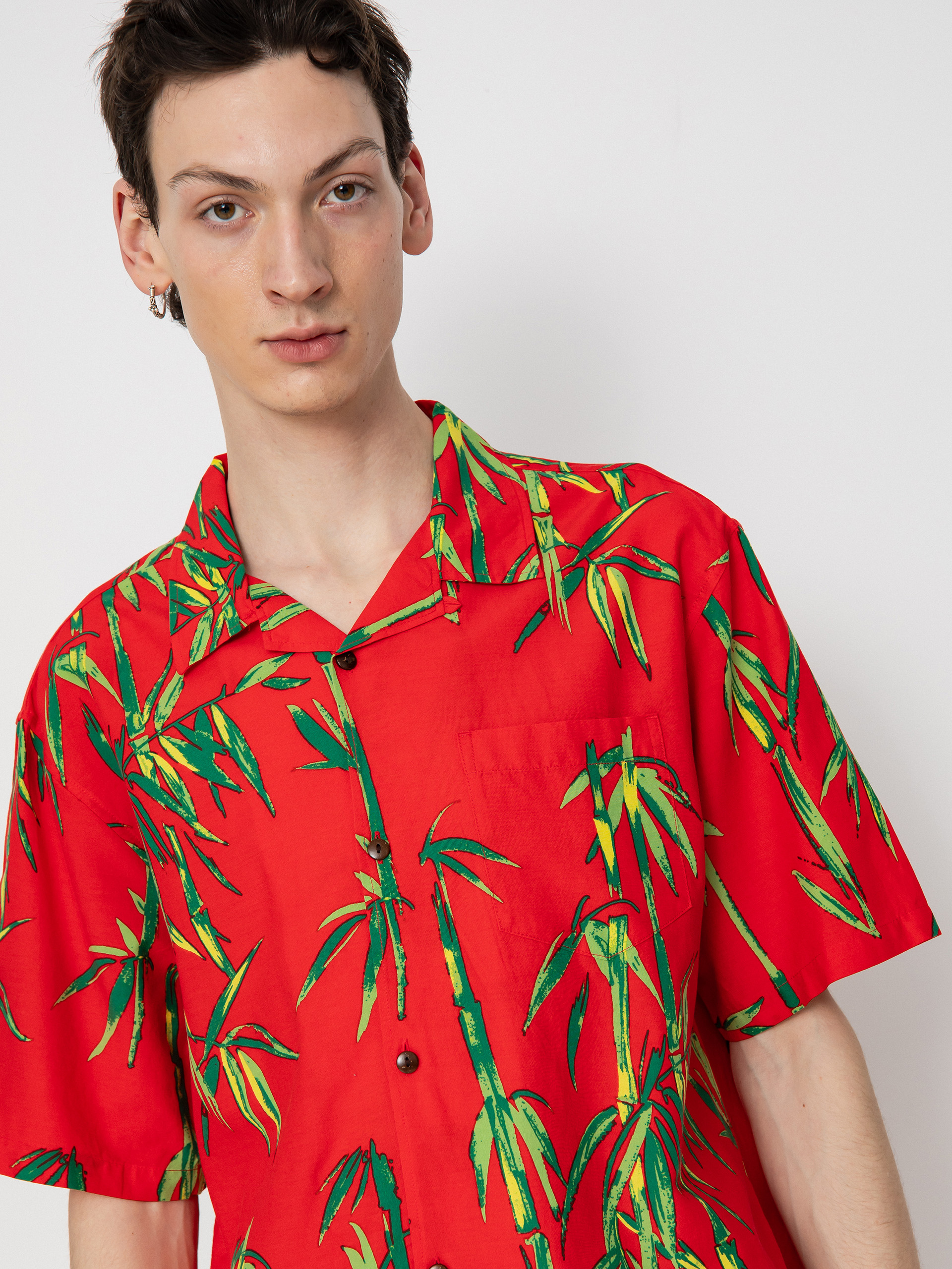 Quiksilver Bamboo Dna Island Shirt (salsa dna aop better)