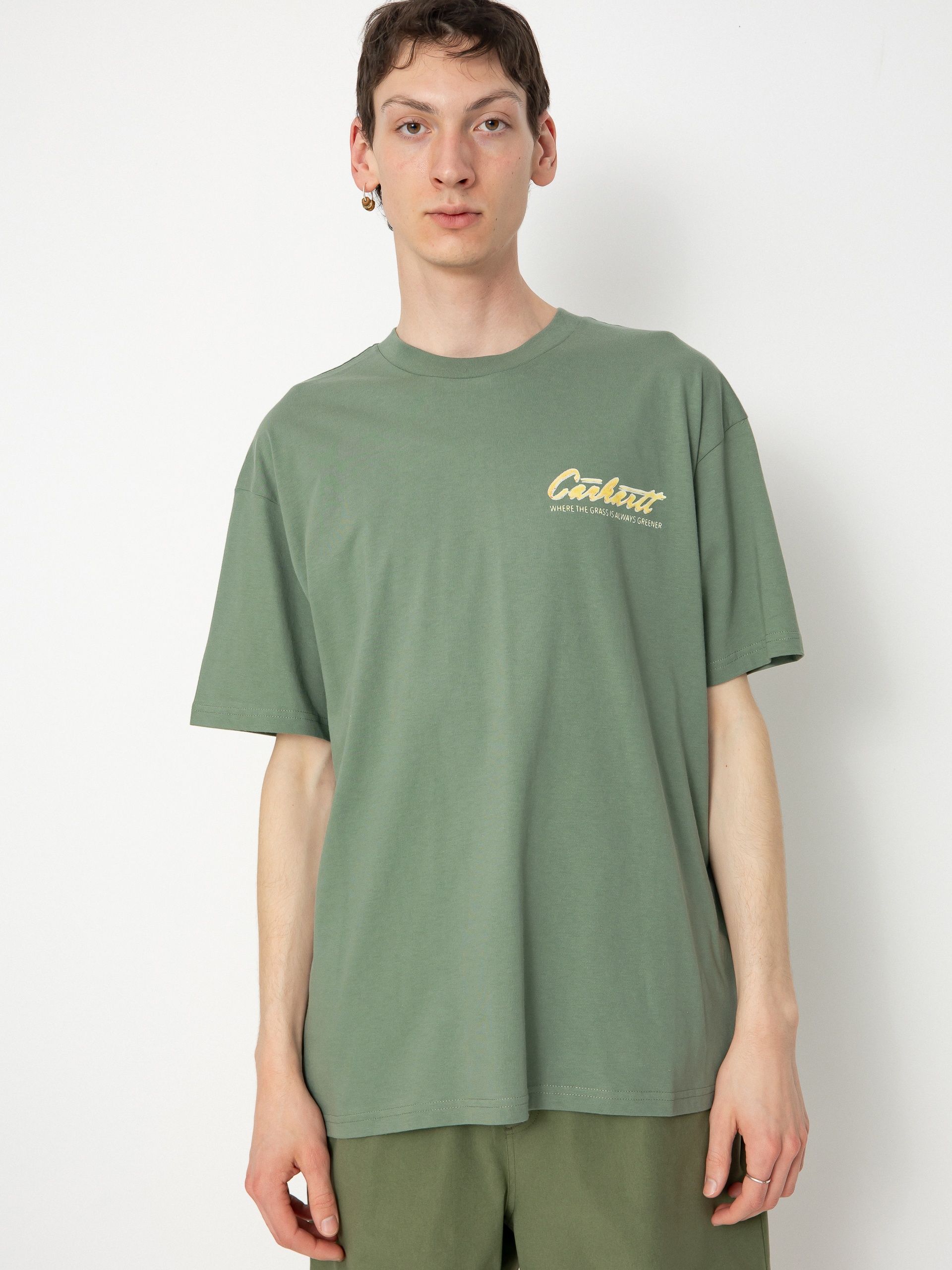 Carhartt WIP Green Grass T-Shirt (park)