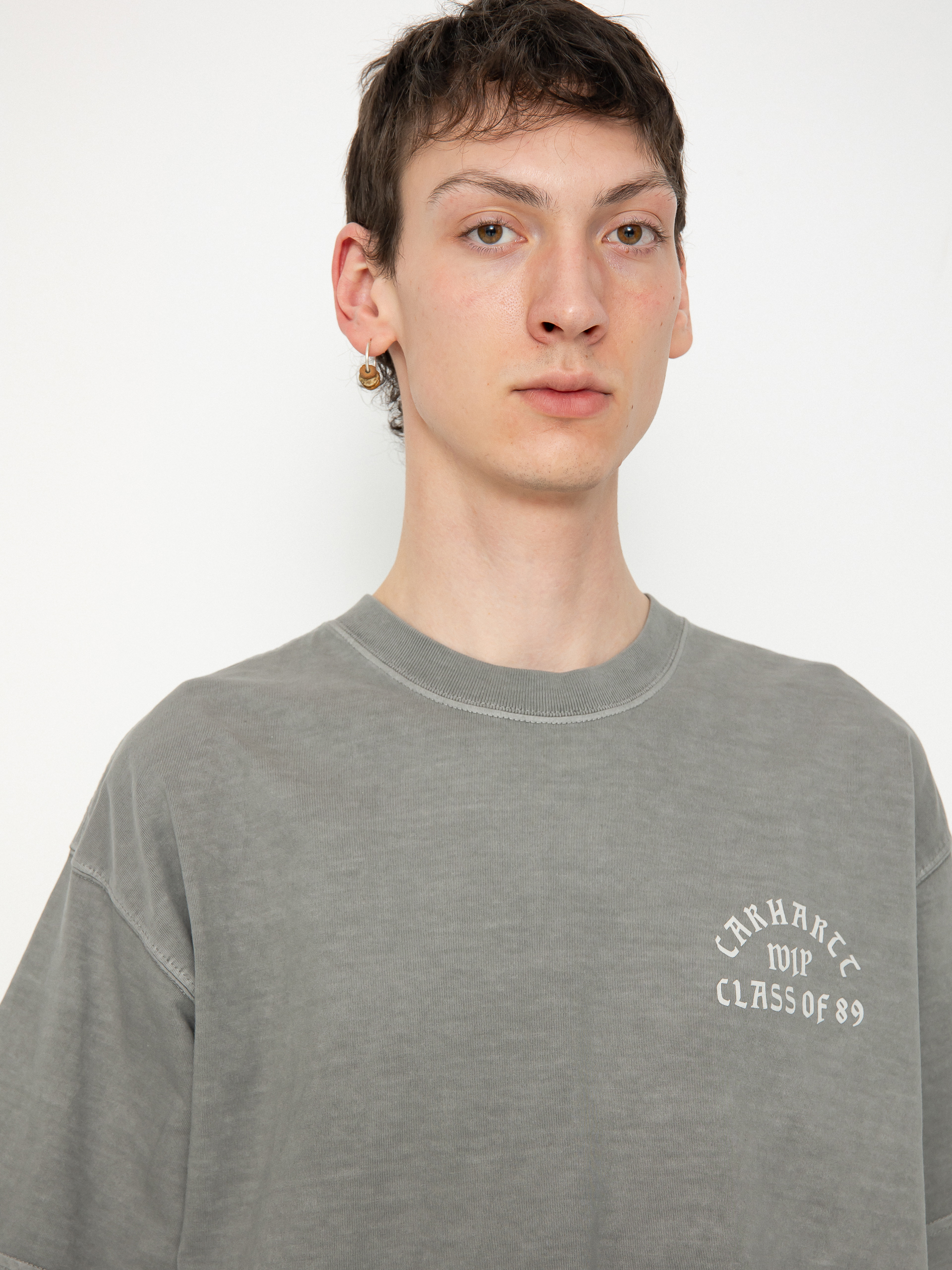 Carhartt WIP Class of 89 T-Shirt - grey (marengo/white)