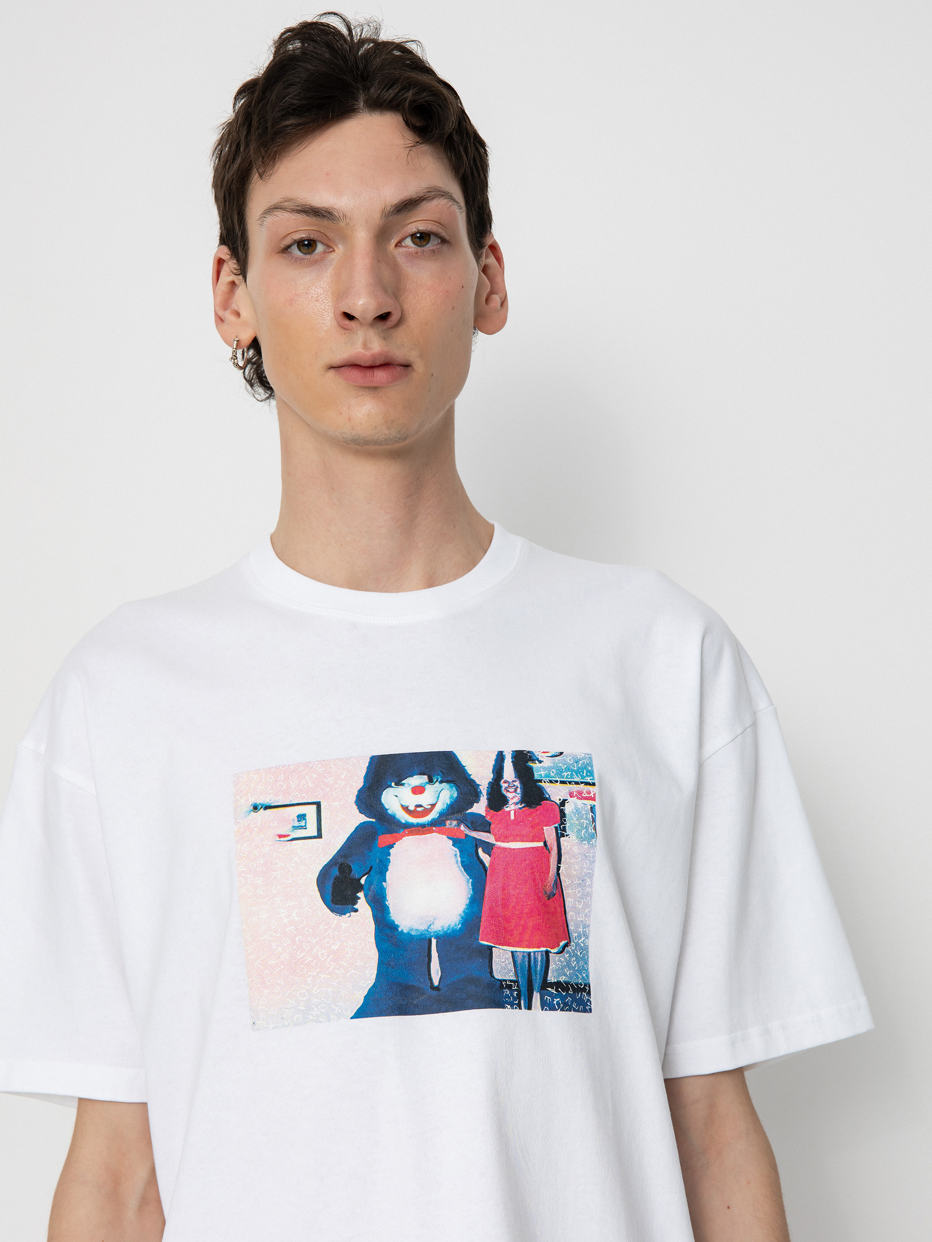 Polar Skate Pink Dress T-Shirt (white)