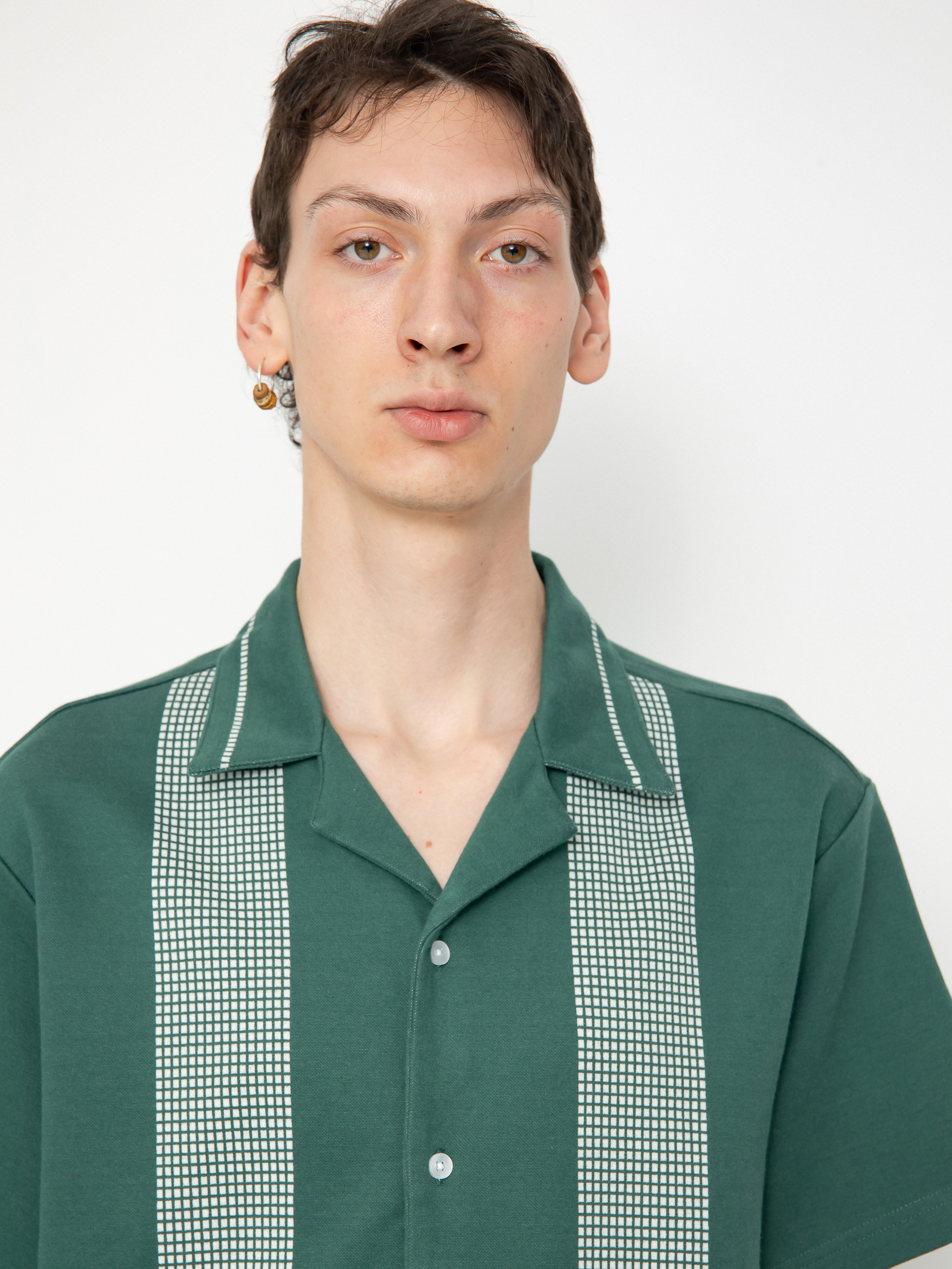 Brixton T-Shirt Bunker Jacquard (trekking green)