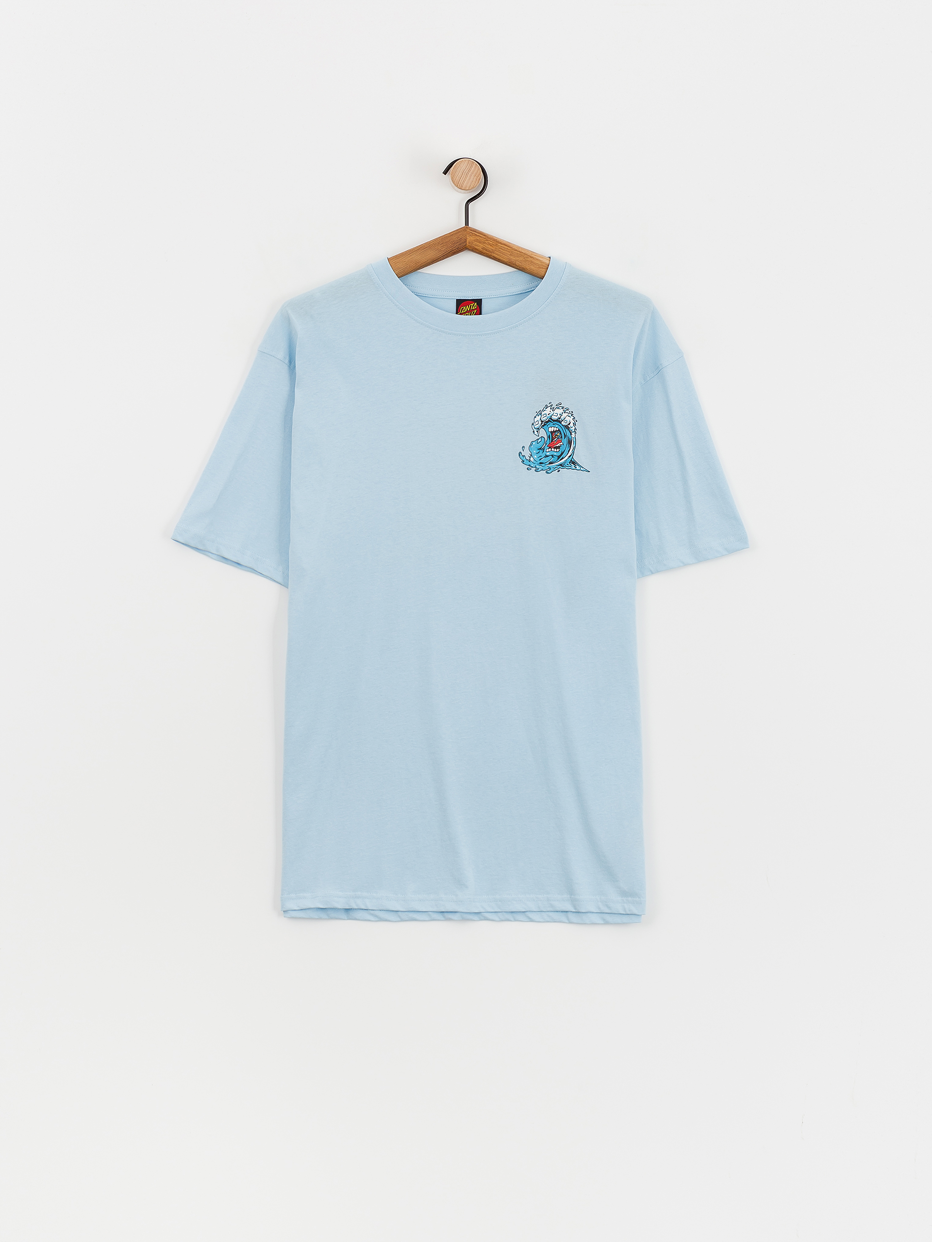 Santa Cruz Screaming Wave T-Shirt - blue (sky blue)