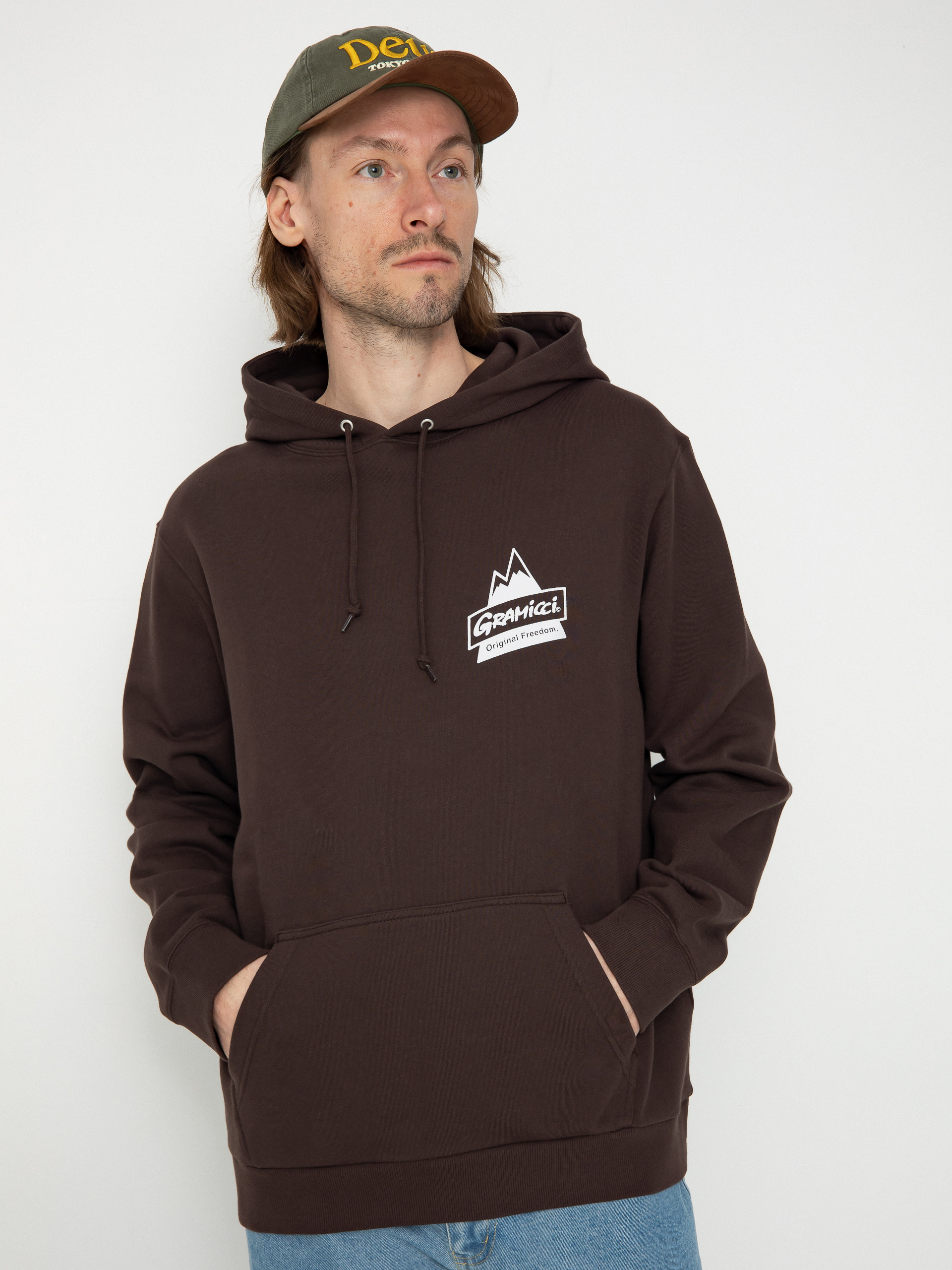 Gramicci Hoodie Peak HD (deep brown)