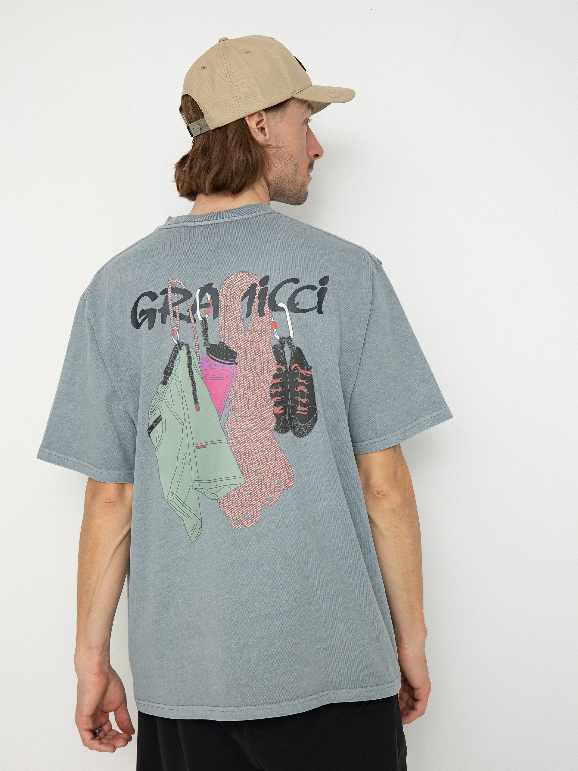 Gramicci T-Shirt Equipped (slate pigment)