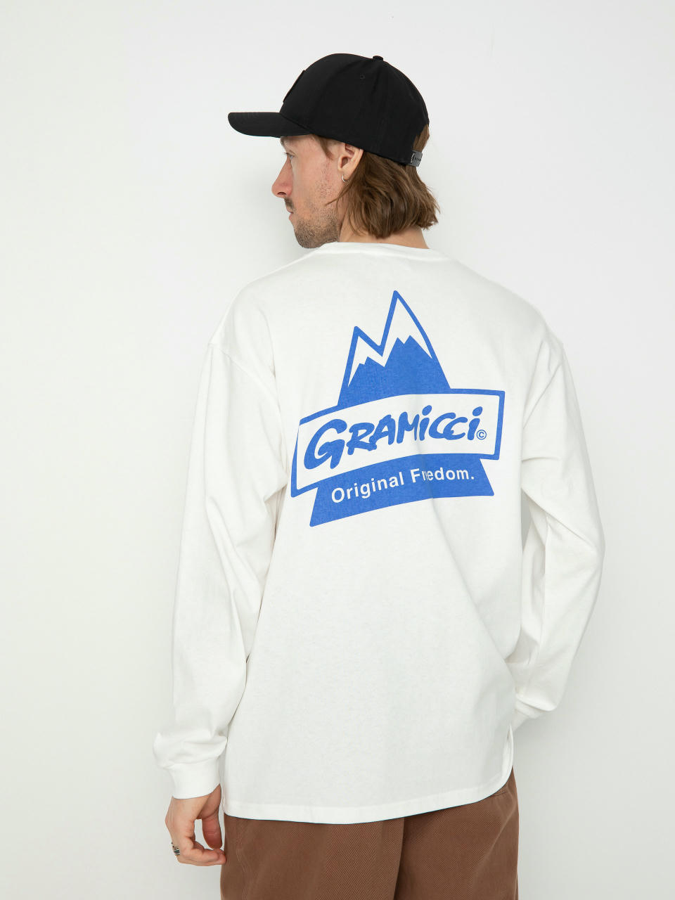 Gramicci Longsleeve Peak (white)