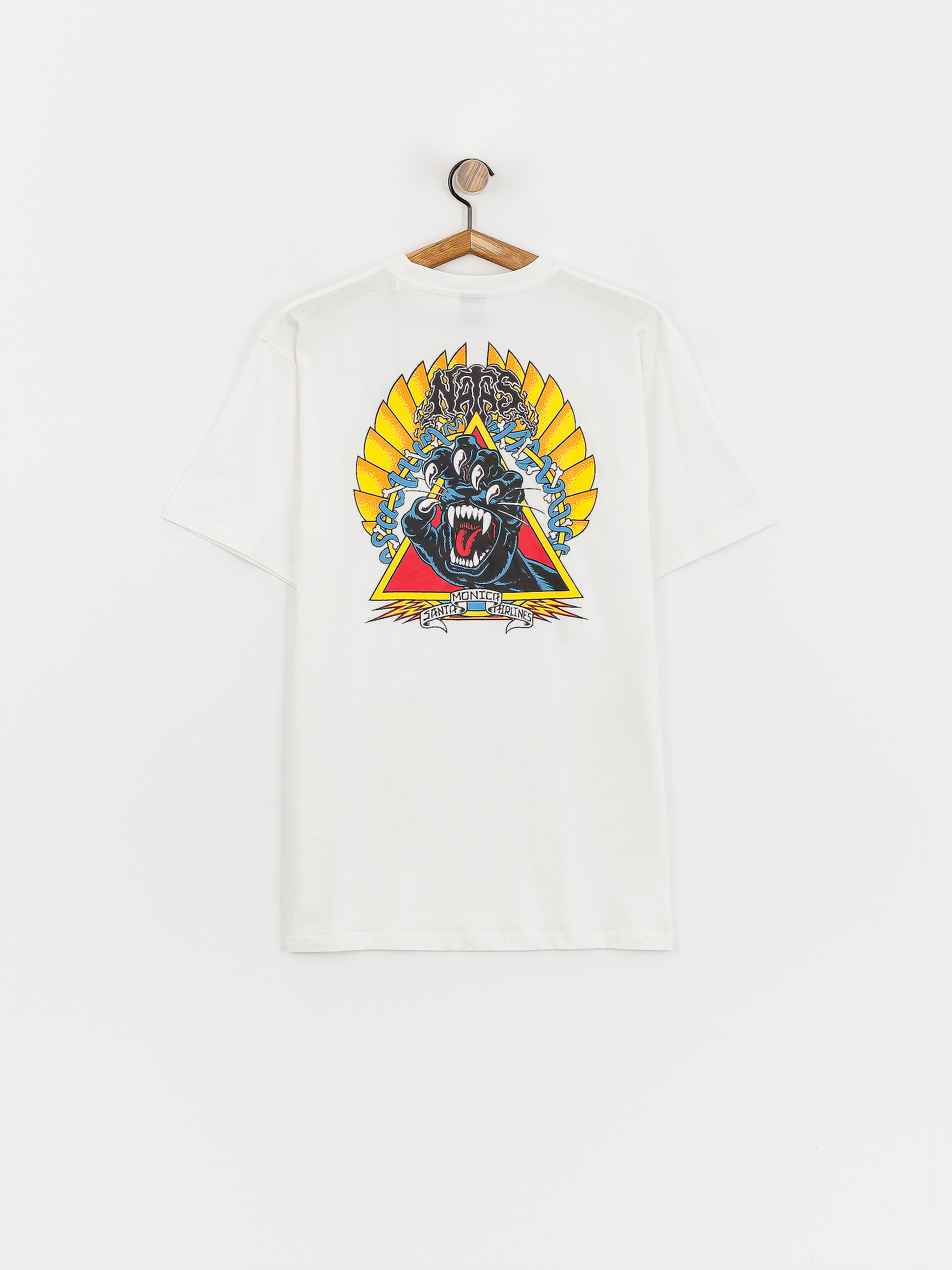 Santa Cruz Natas Screaming Panther T-Shirt (white)