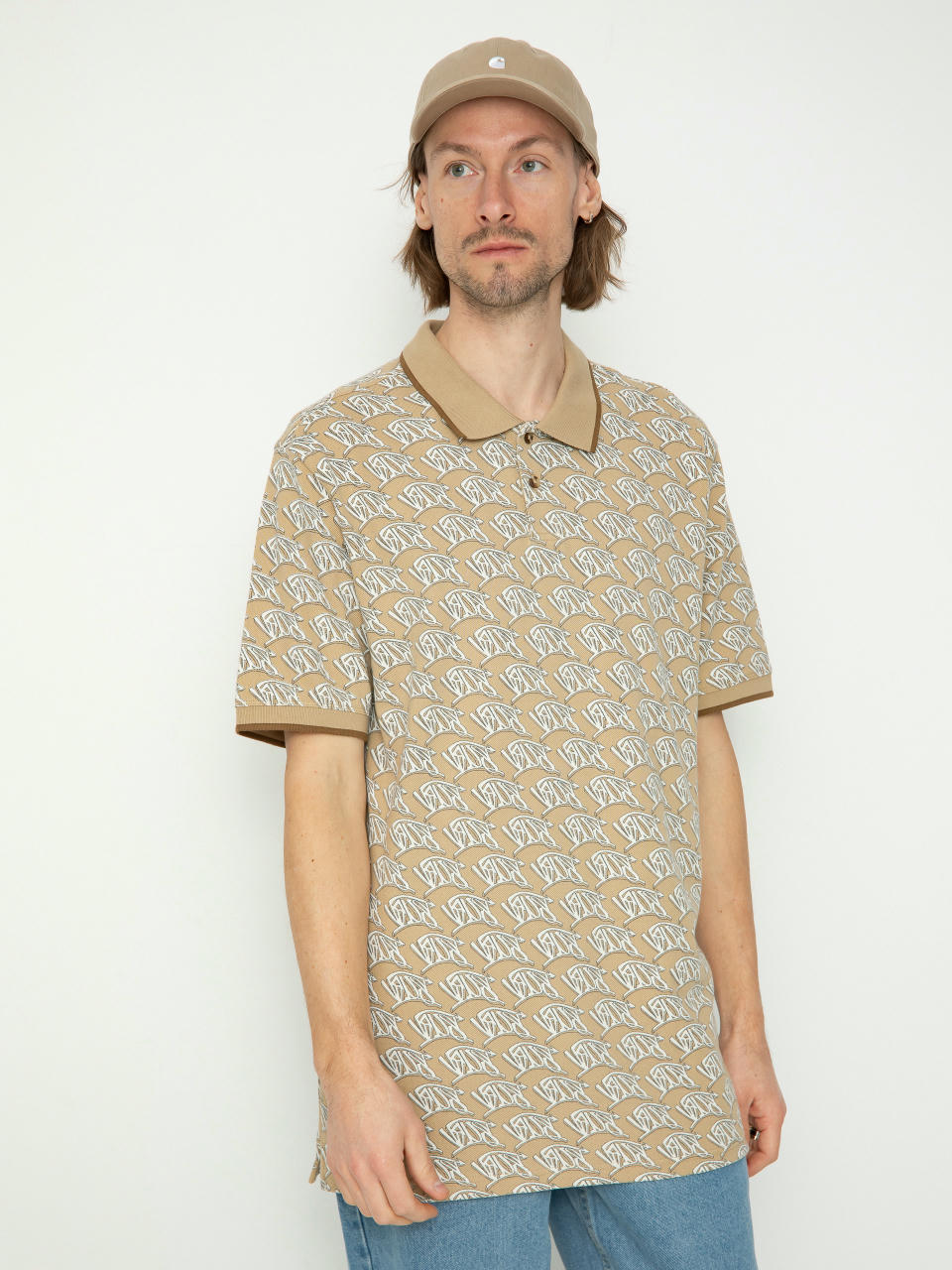 Vans Polo Shirt Lewis Mills (incense)