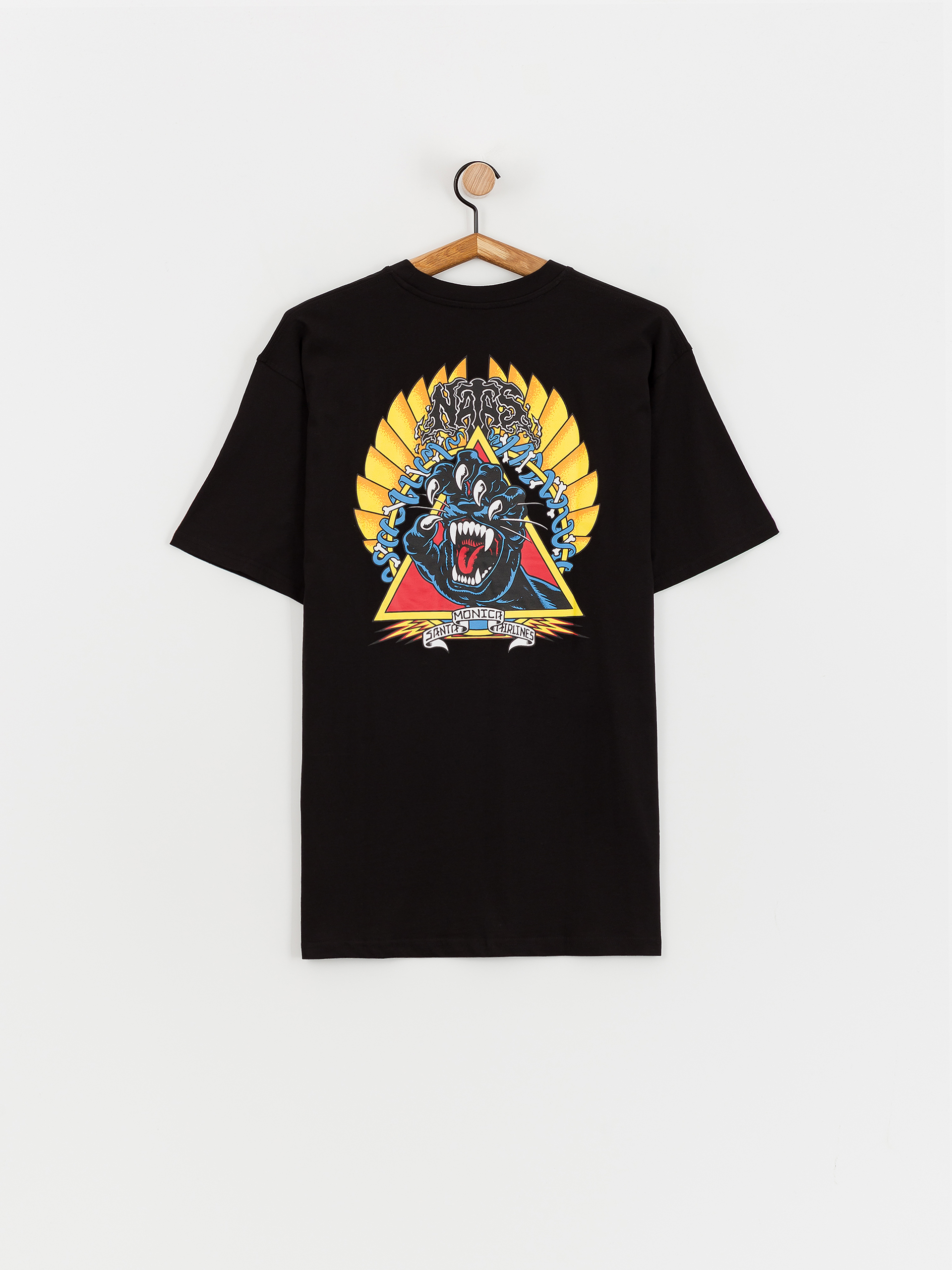 Santa Cruz Natas Screaming Panther T-Shirt (black)
