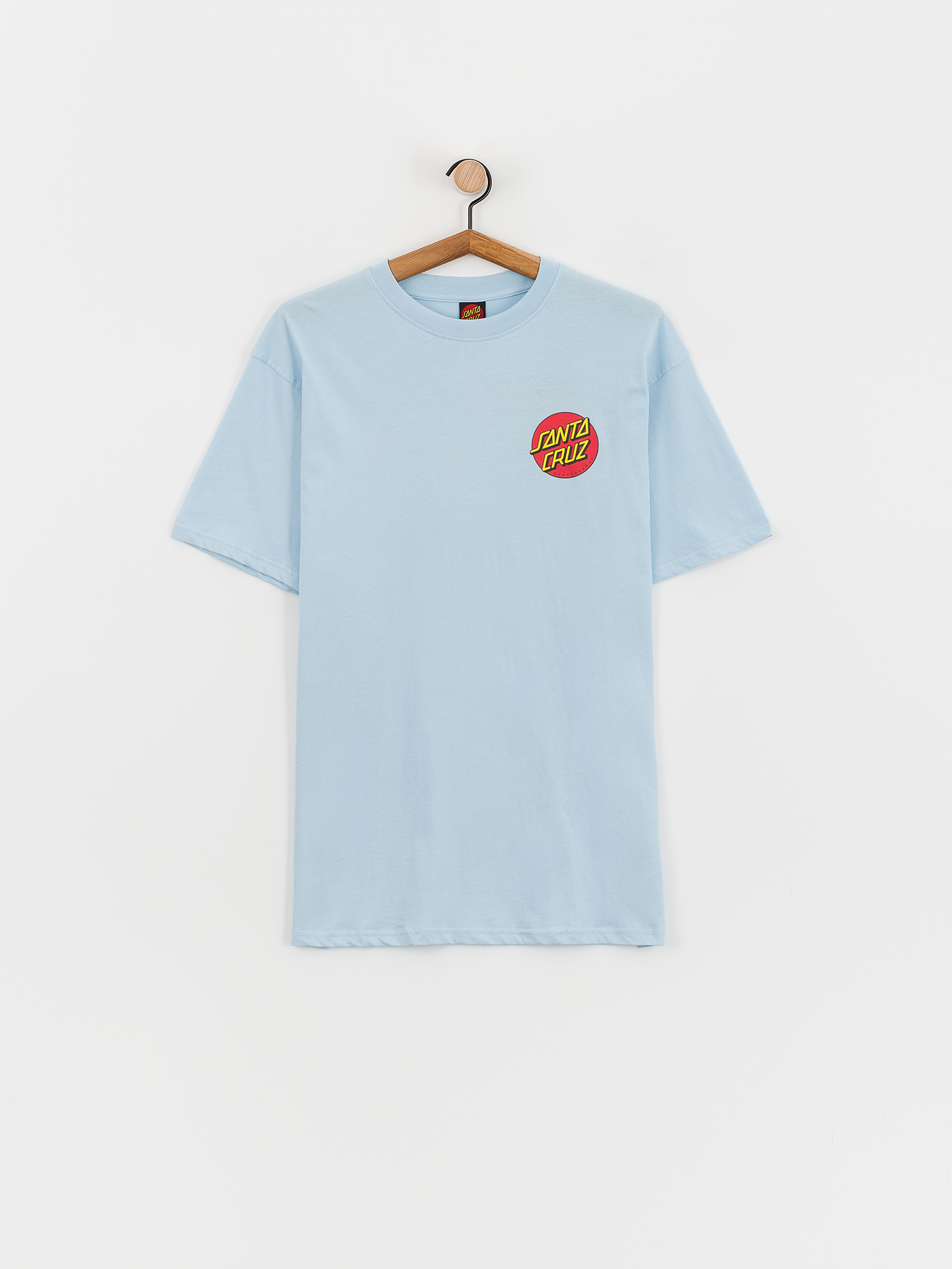 Santa Cruz Classic Dot Chest T-Shirt (sky blue)