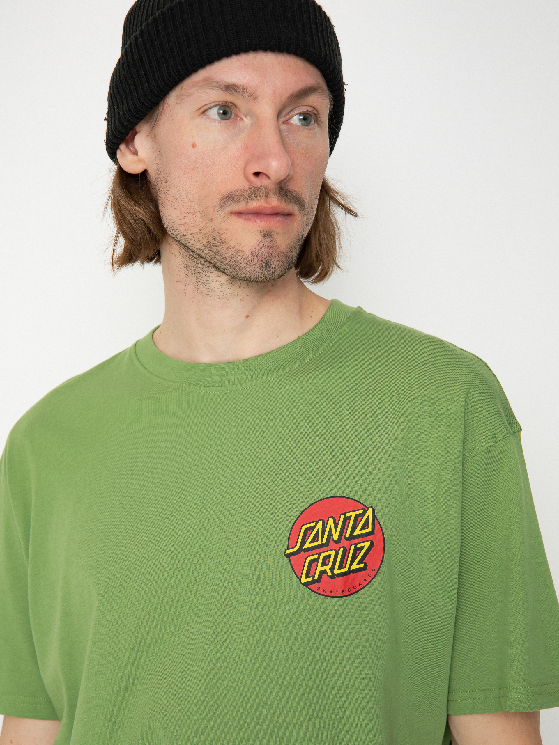 Santa Cruz Classic Dot Chest T-Shirt (apple)