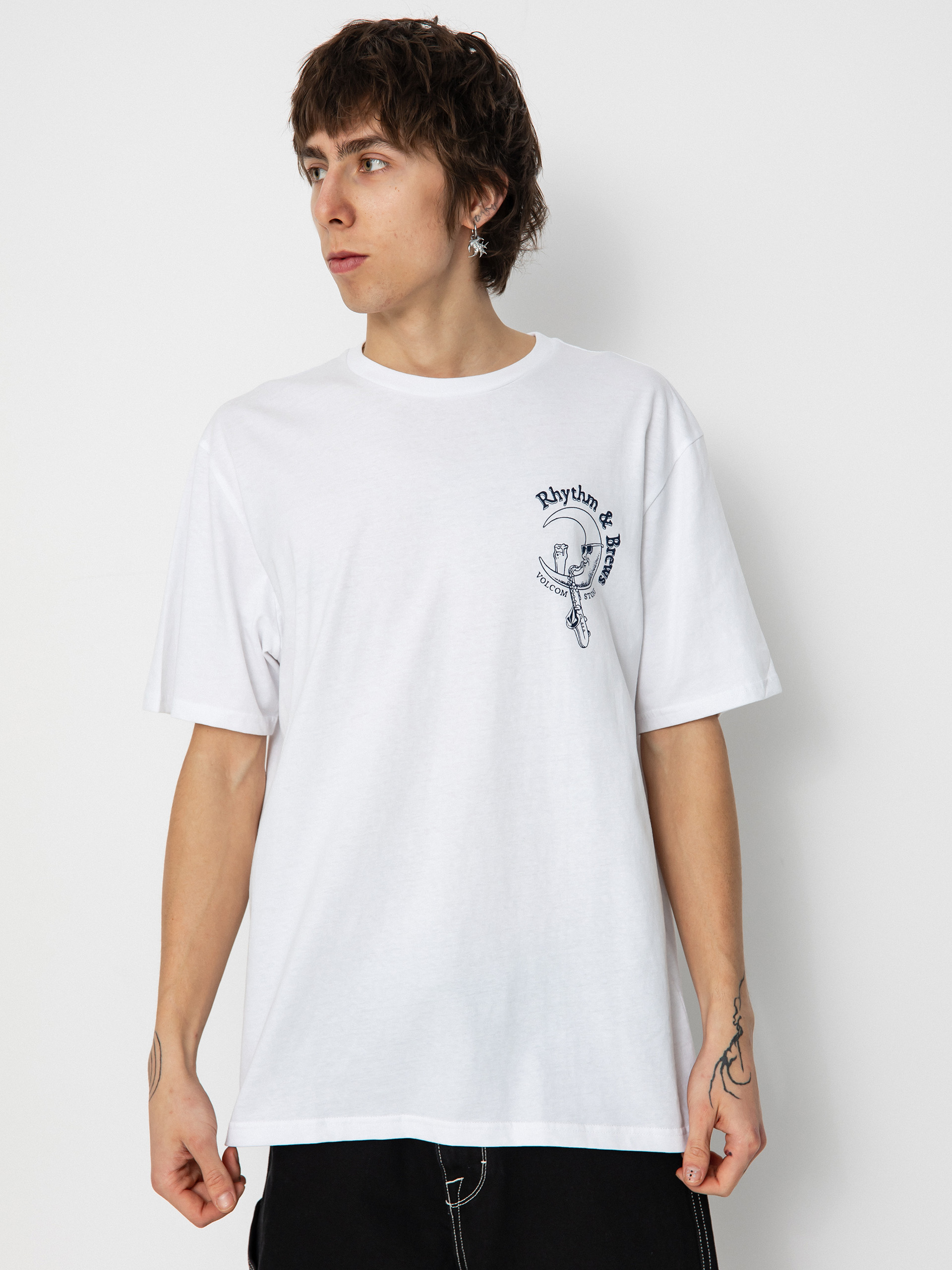 Volcom T-Shirt Rhythm 1991 Bsc (white)