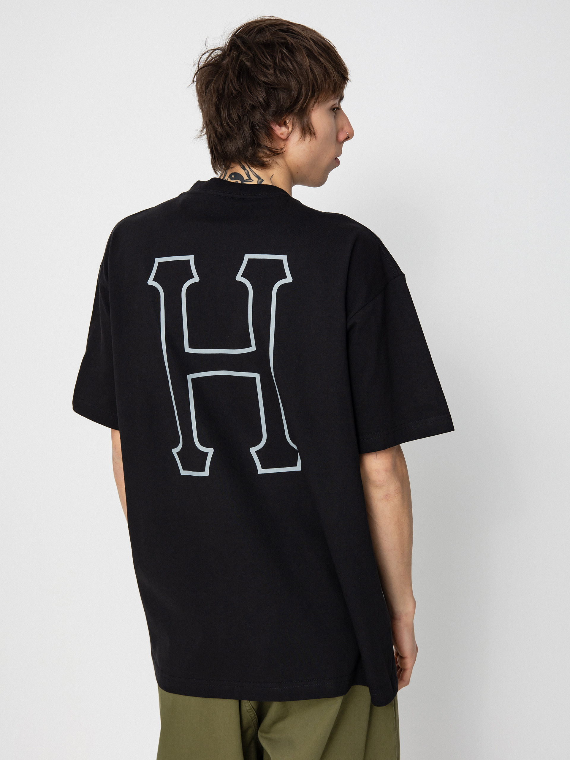 HUF T-Shirt Huf Set H (black)
