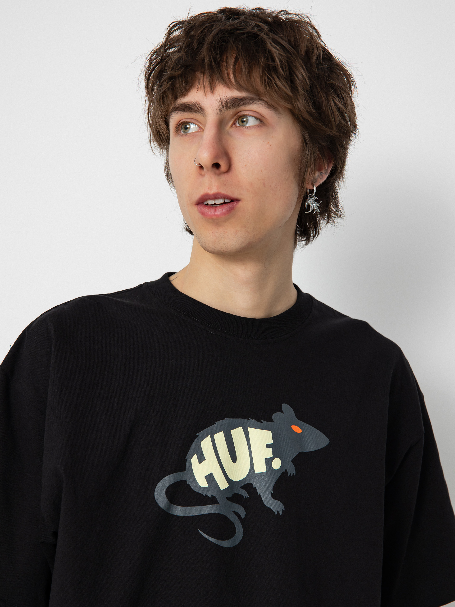 HUF T-Shirt Mans Best Friend (black)
