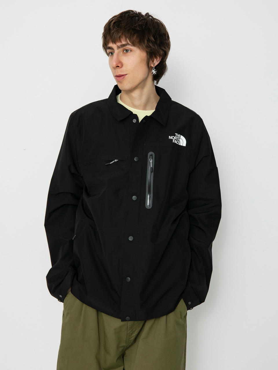 The North Face Amos Tech Overshirt Jacke (tnf black)