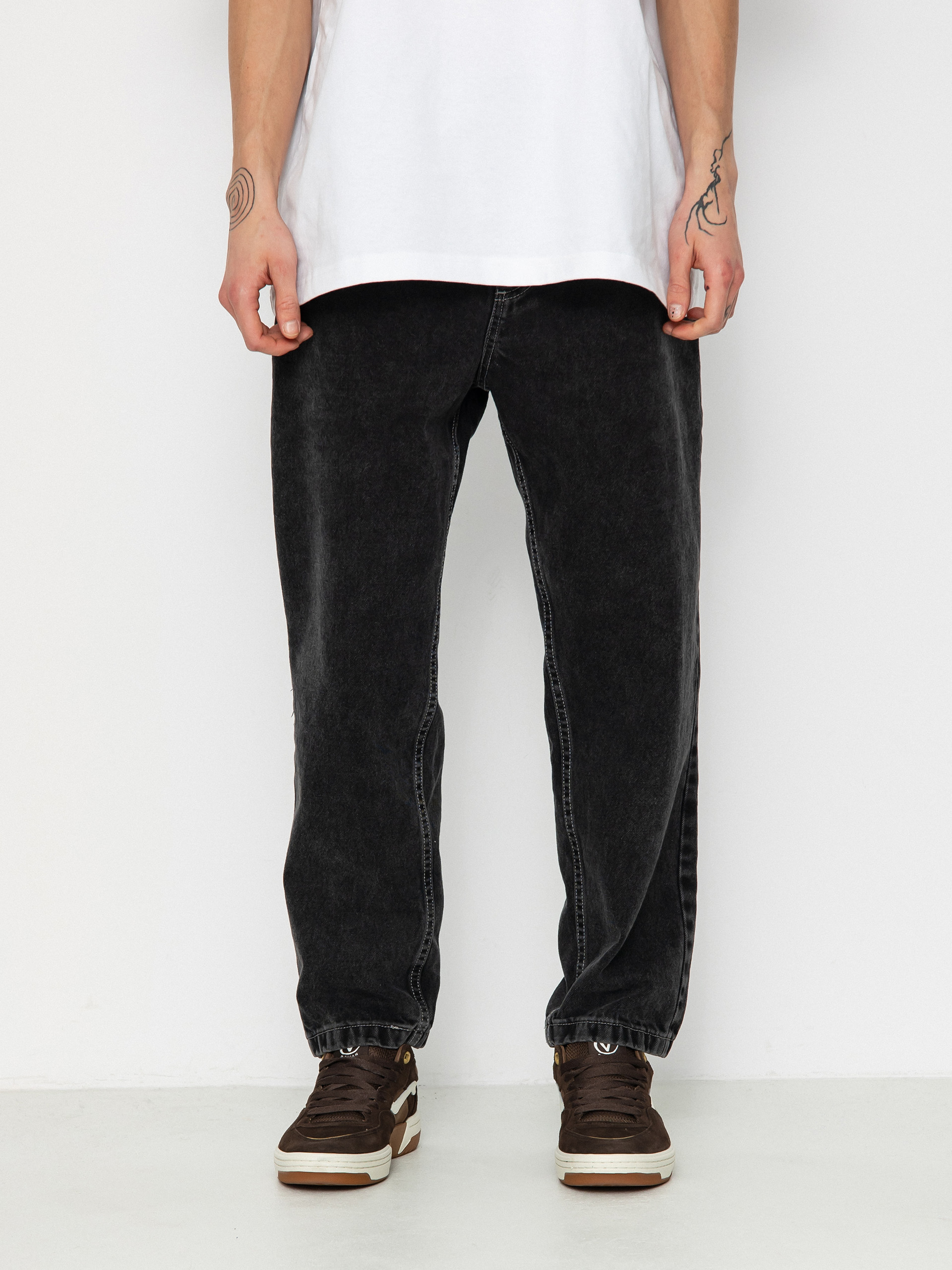 Polar Skate 92! Denim Pants - black (silver black)