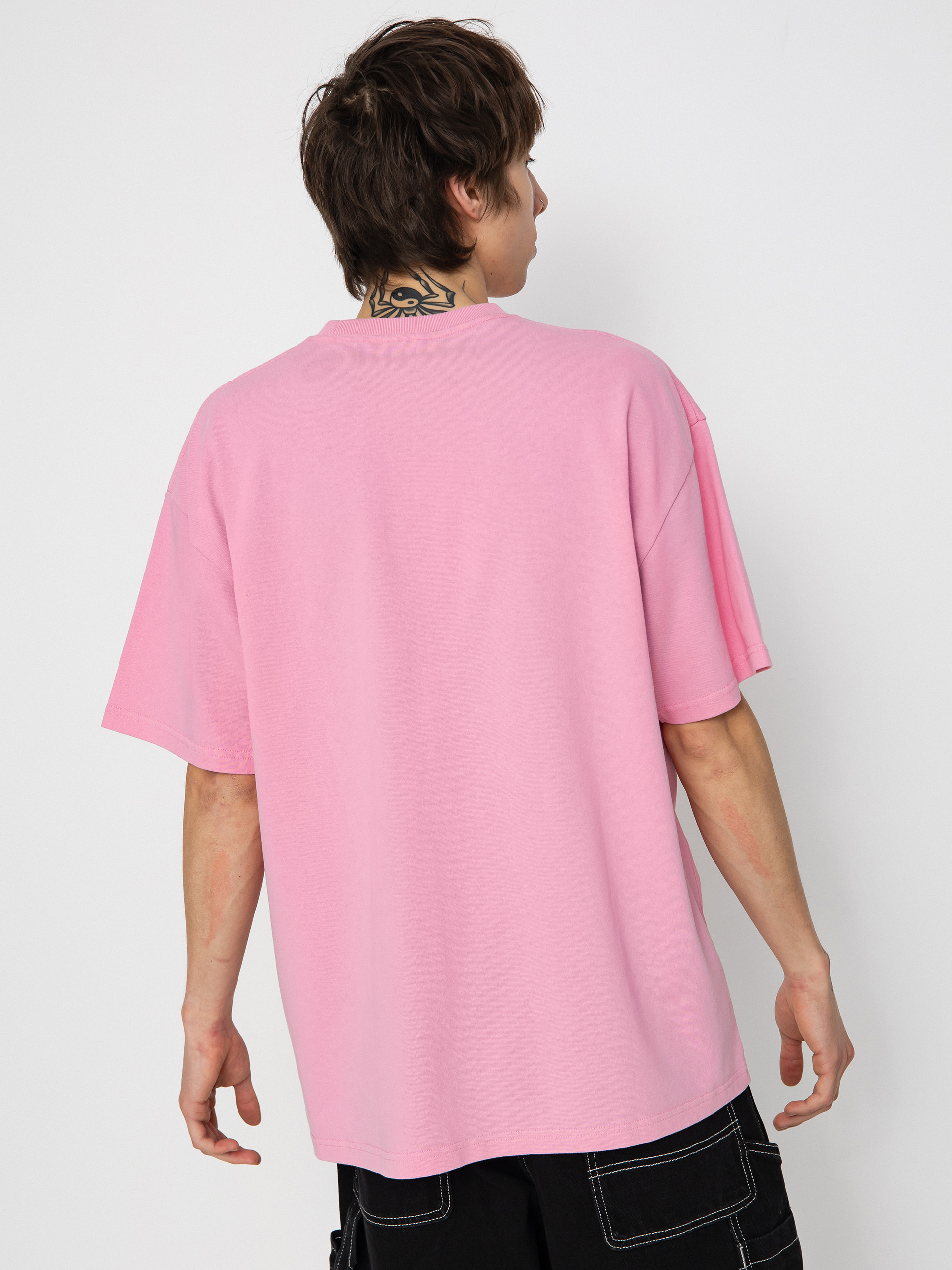 【POLAR SKATE CO】 Spiderweb Tee [Pink] Polar Spiderweb T-Shirt - Pink | Flatspot