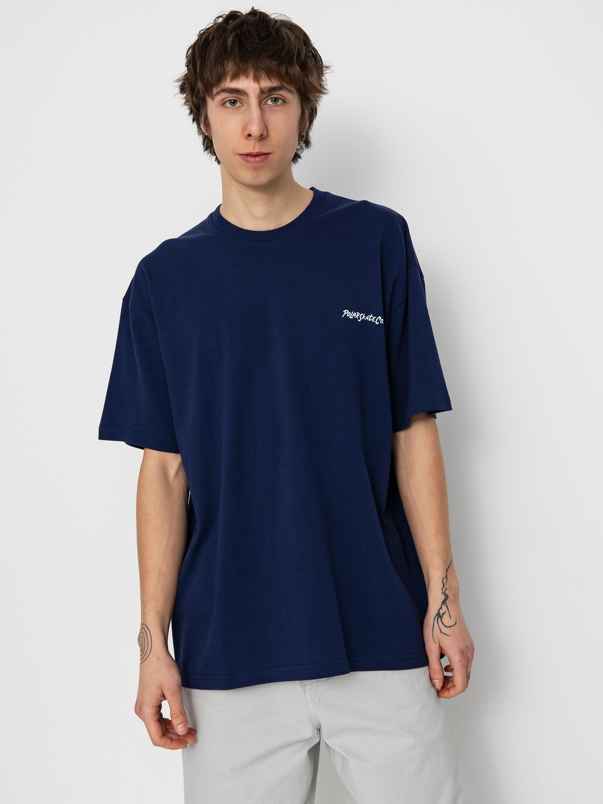 Polar Skate 12 Faces T-Shirt (dark blue)
