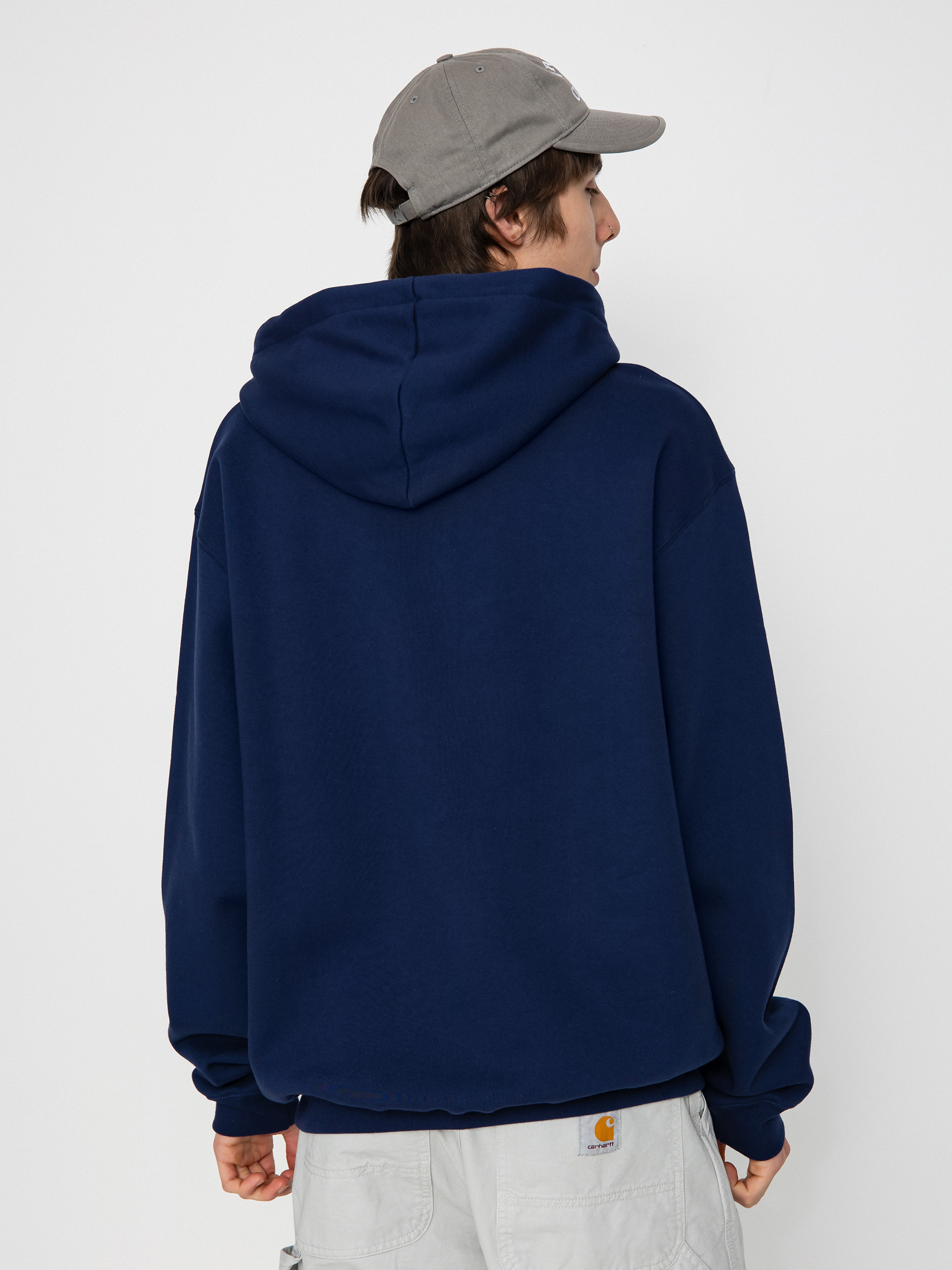 Polar Skate Dave Hoodie Pink Dress HD Hoodie - navy blue