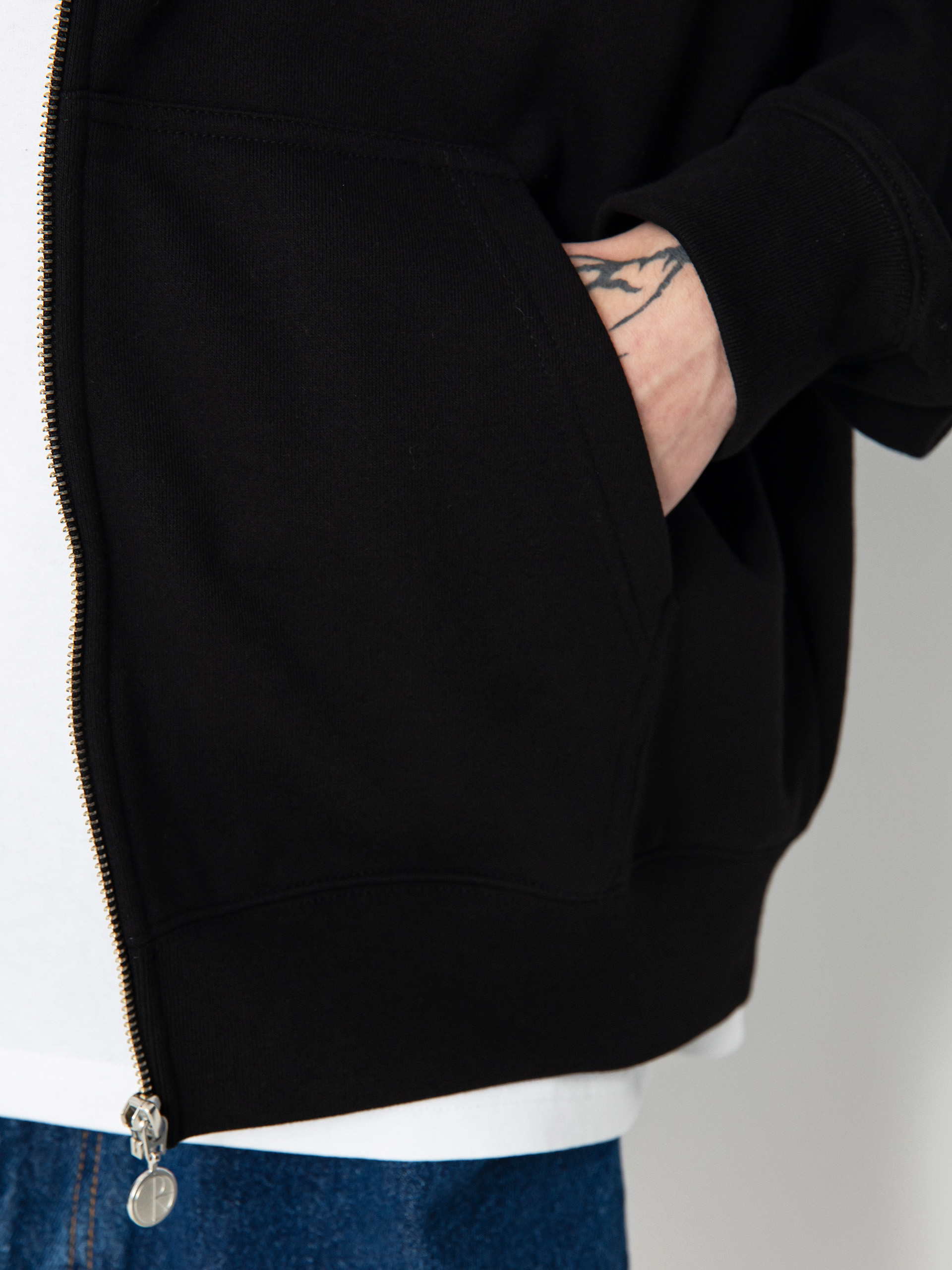 Polar Skate Hoodie Default Zip Hoodie 12 Faces ZHD (black)