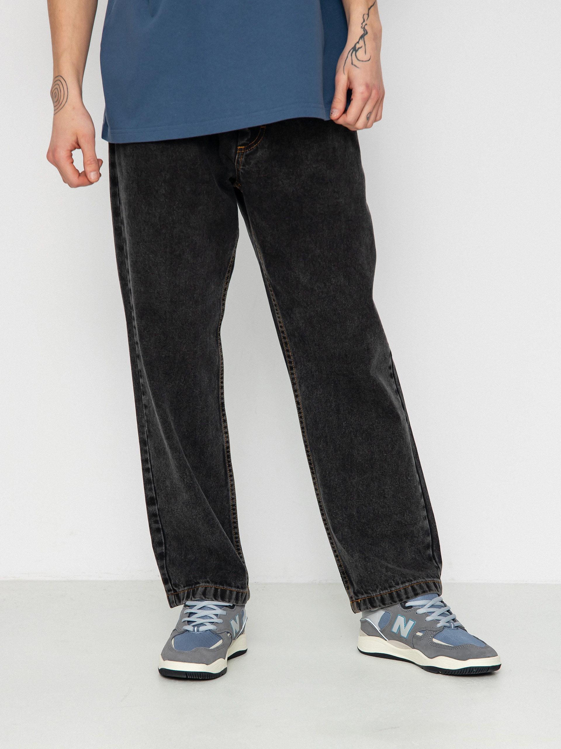 Polar Skate Pants 89! Denim - black (washed black)