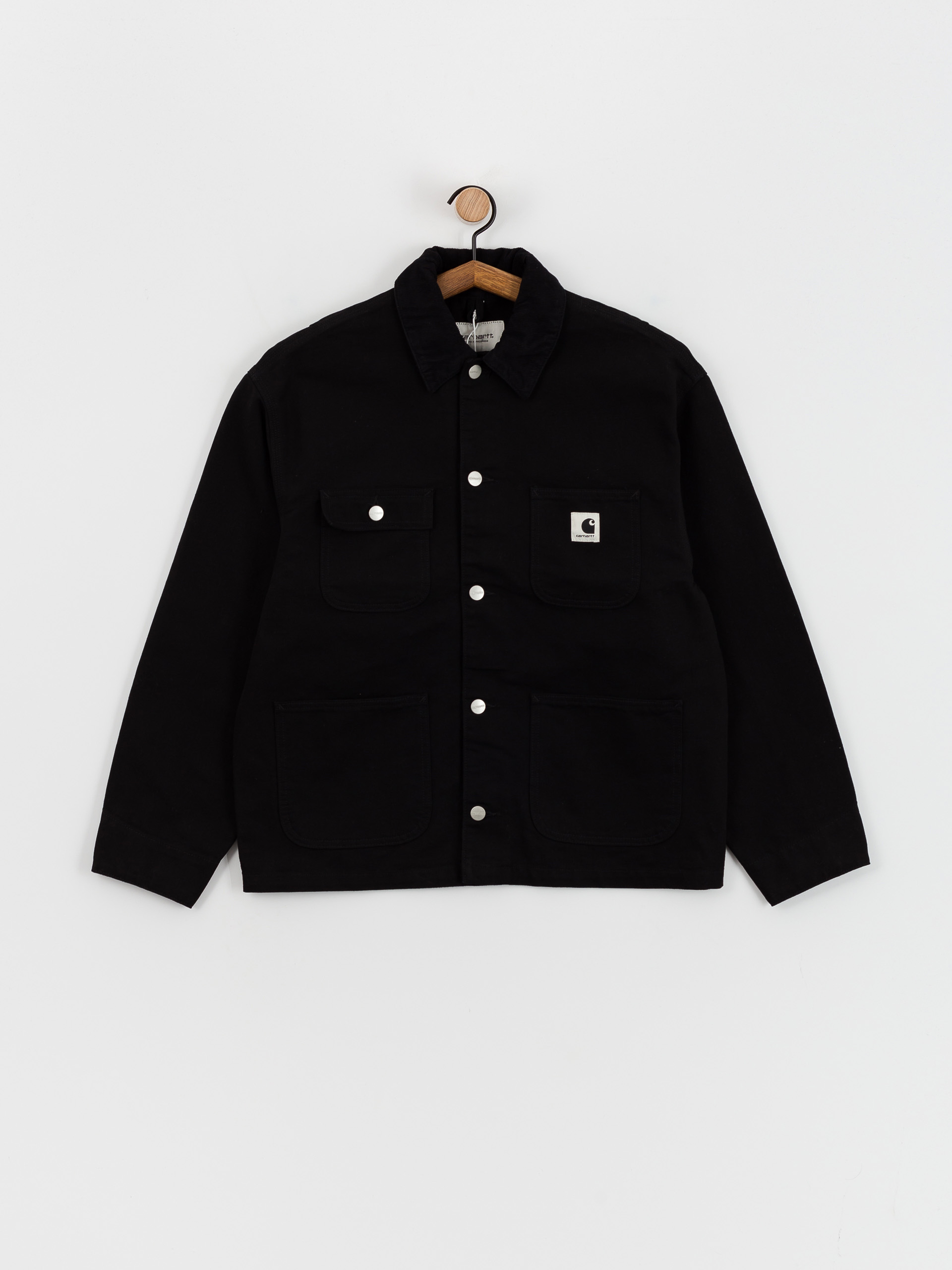 Carhartt wip michigan chore coat in dark navy best sale