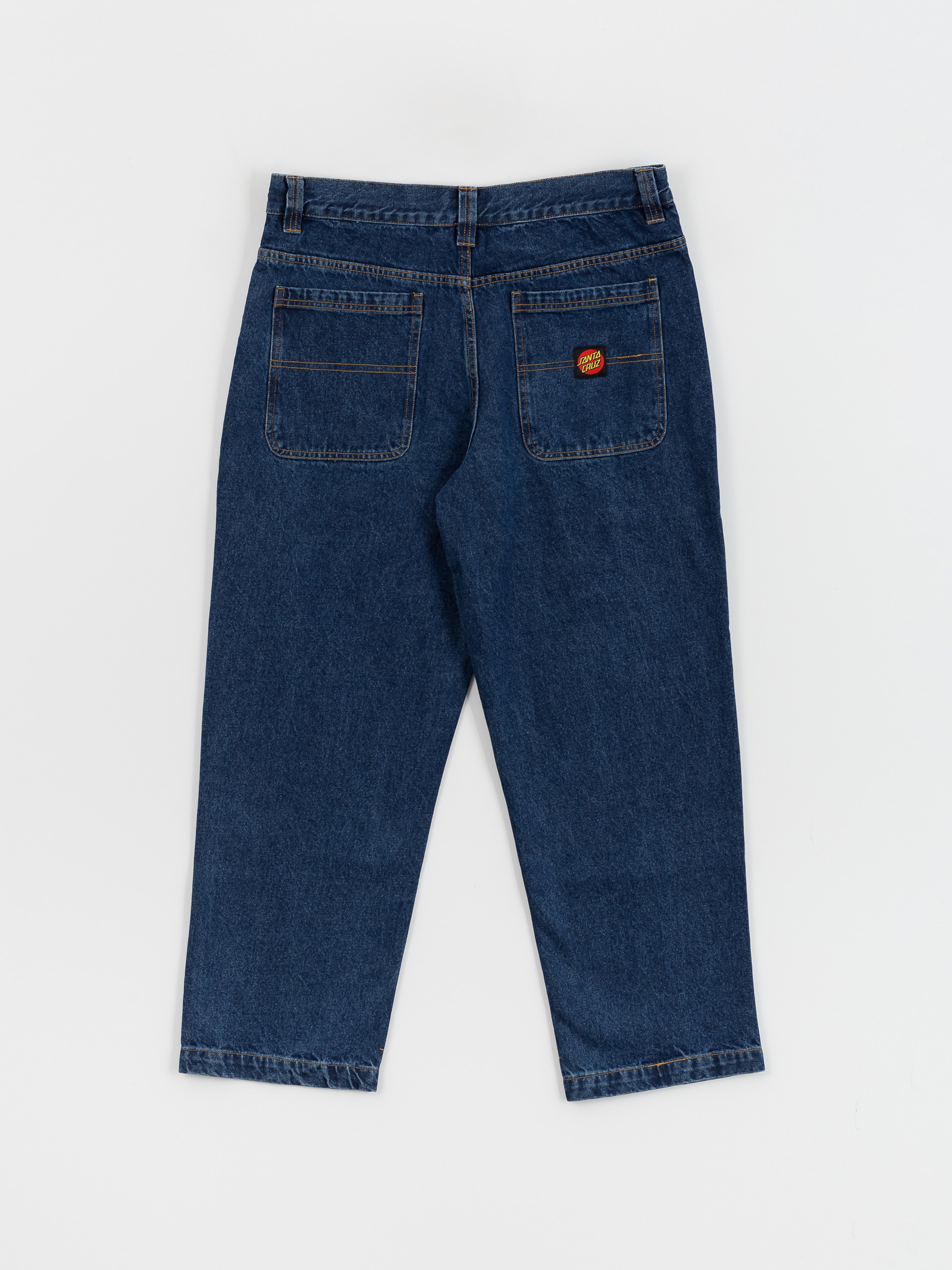 Santa Cruz Classic Label Jean Pants - blue (classic blue)