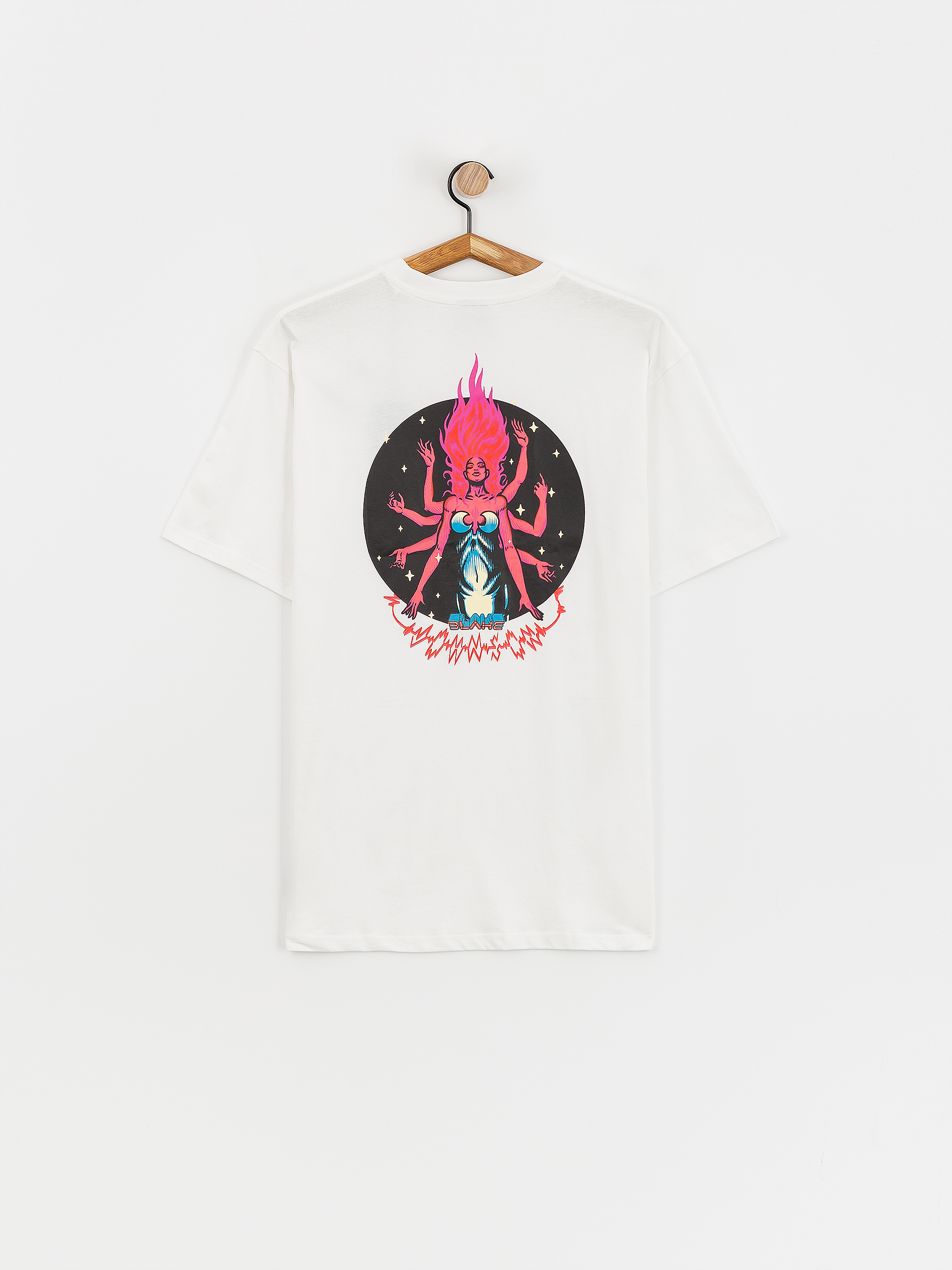 Santa Cruz Johnson Danger Zone 2 T-Shirt (white)