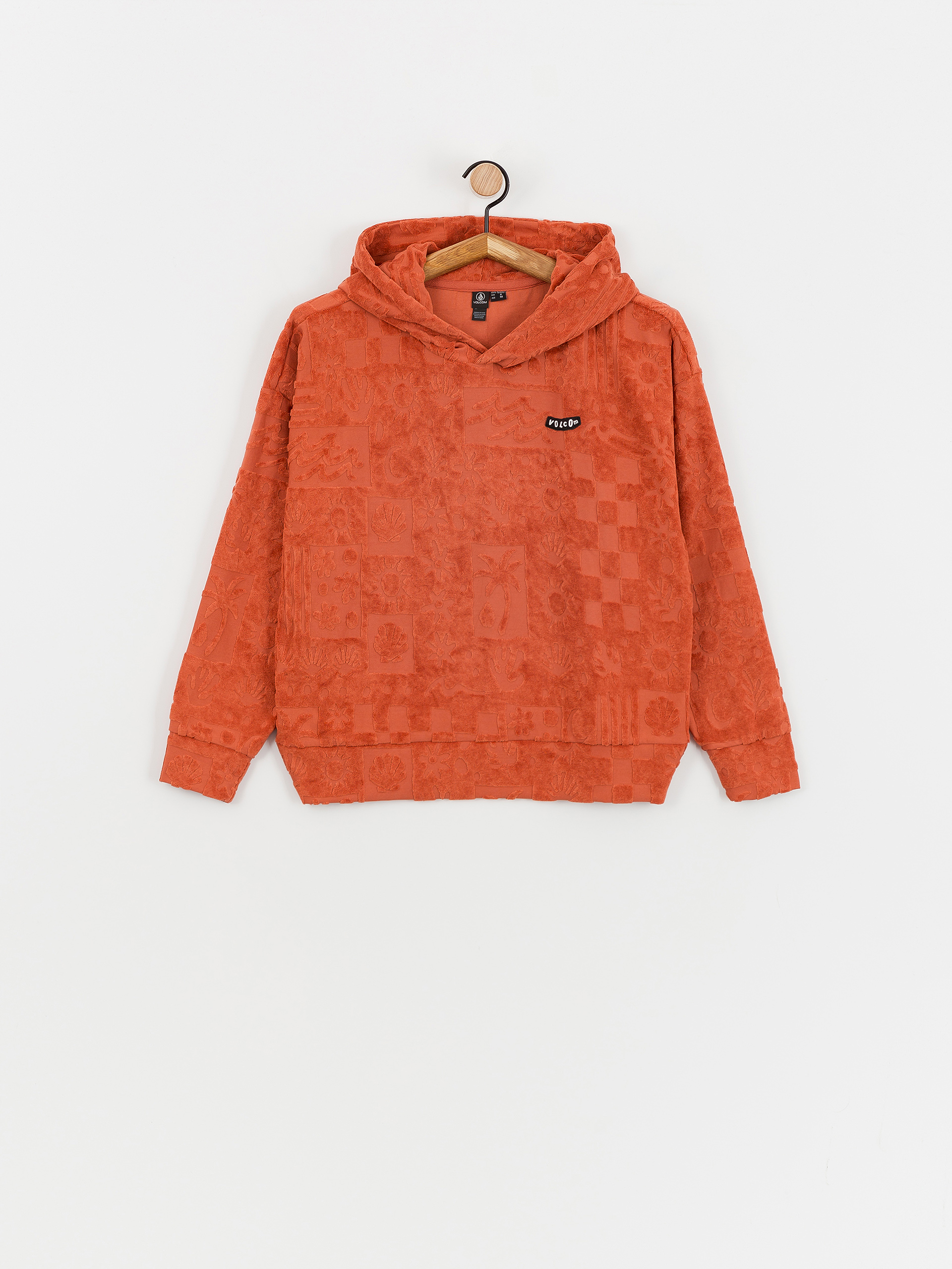 Volcom Sunny Wild Terry Cloth HD Wmn Hoodie (rosewood)