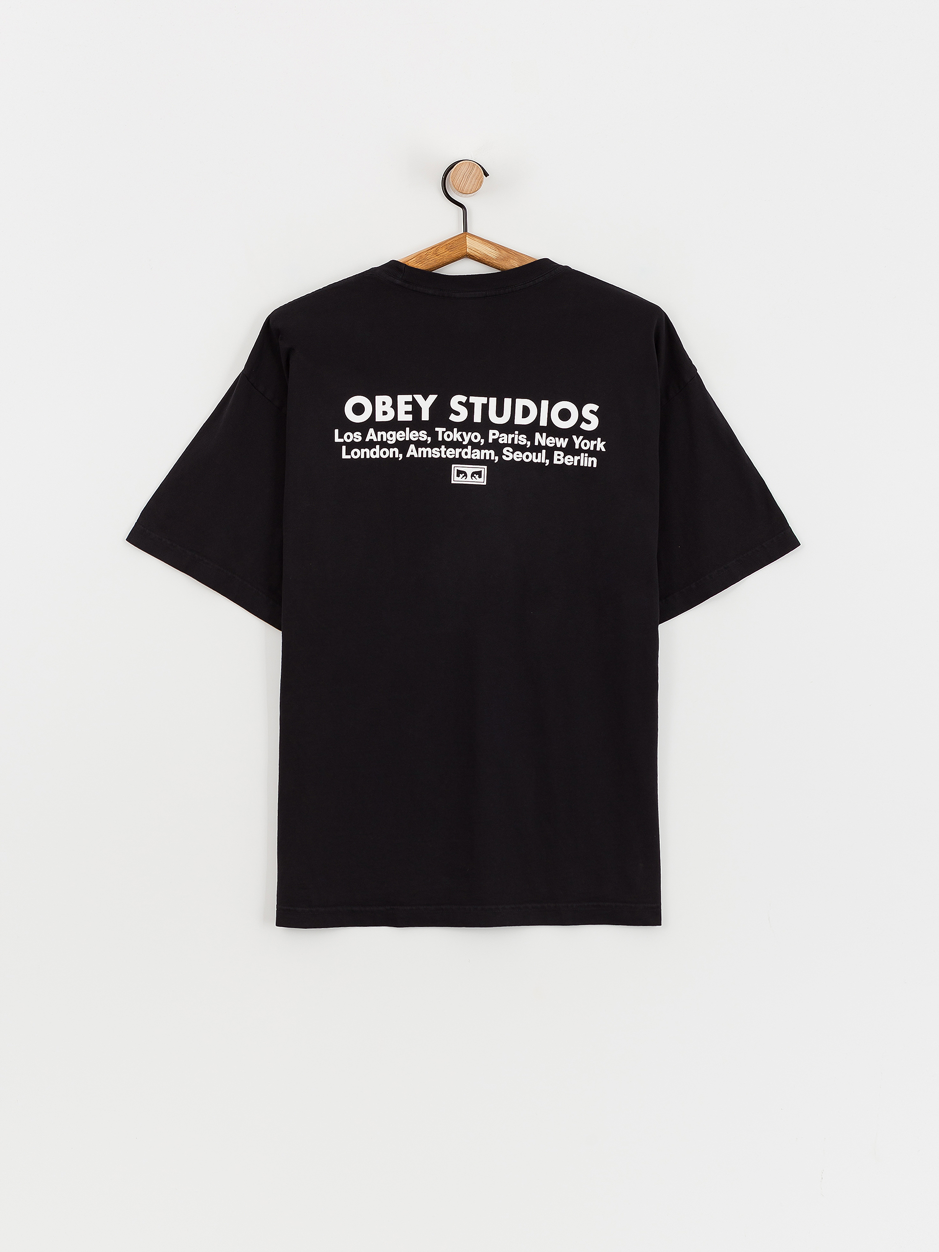 OBEY Studios Eye T-Shirt - black (jet black)