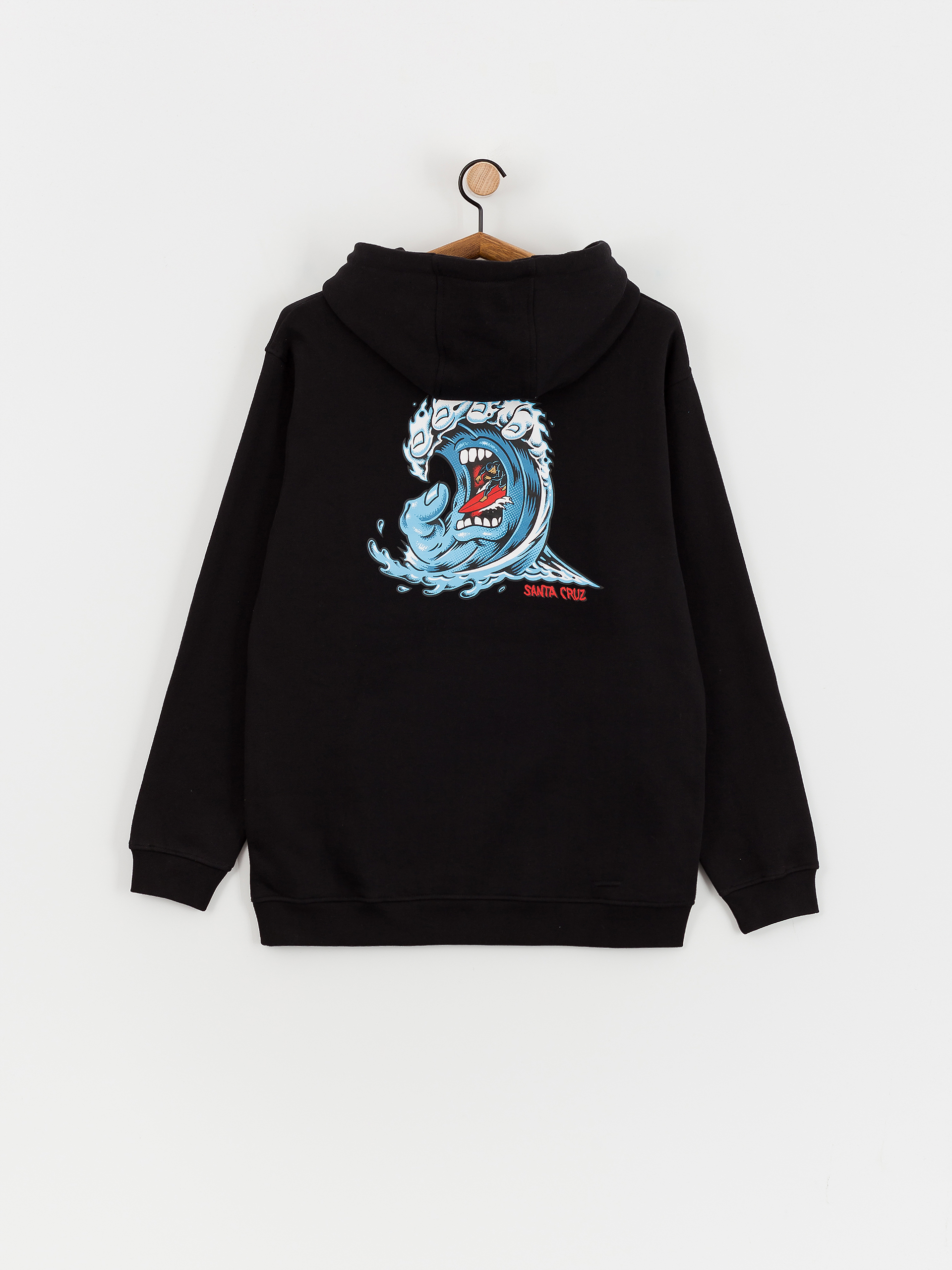 Santa Cruz Screaming Wave Sweatshirt black (black)