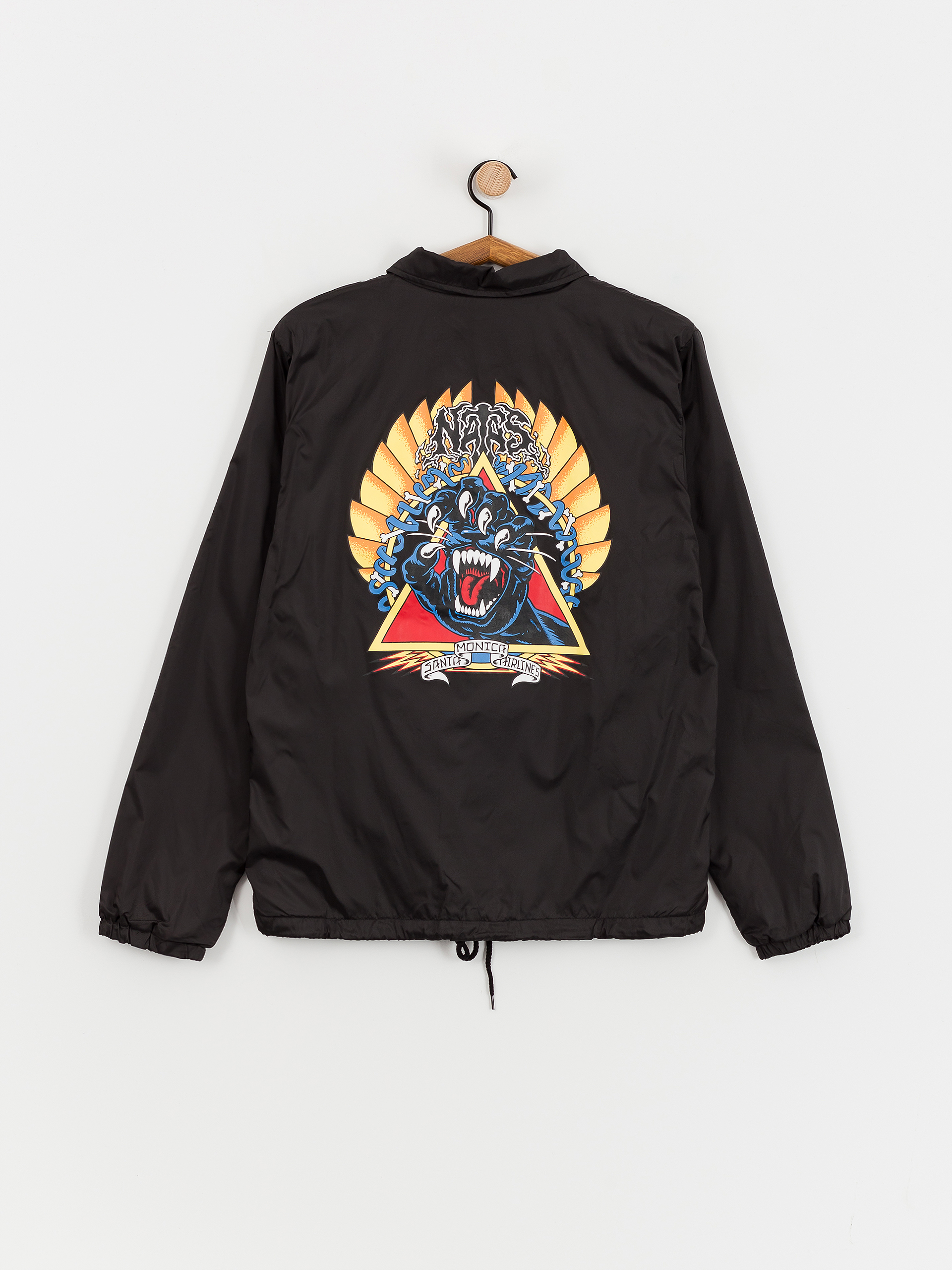 Santa Cruz Natas Screaming Panther Jacket - black (black)
