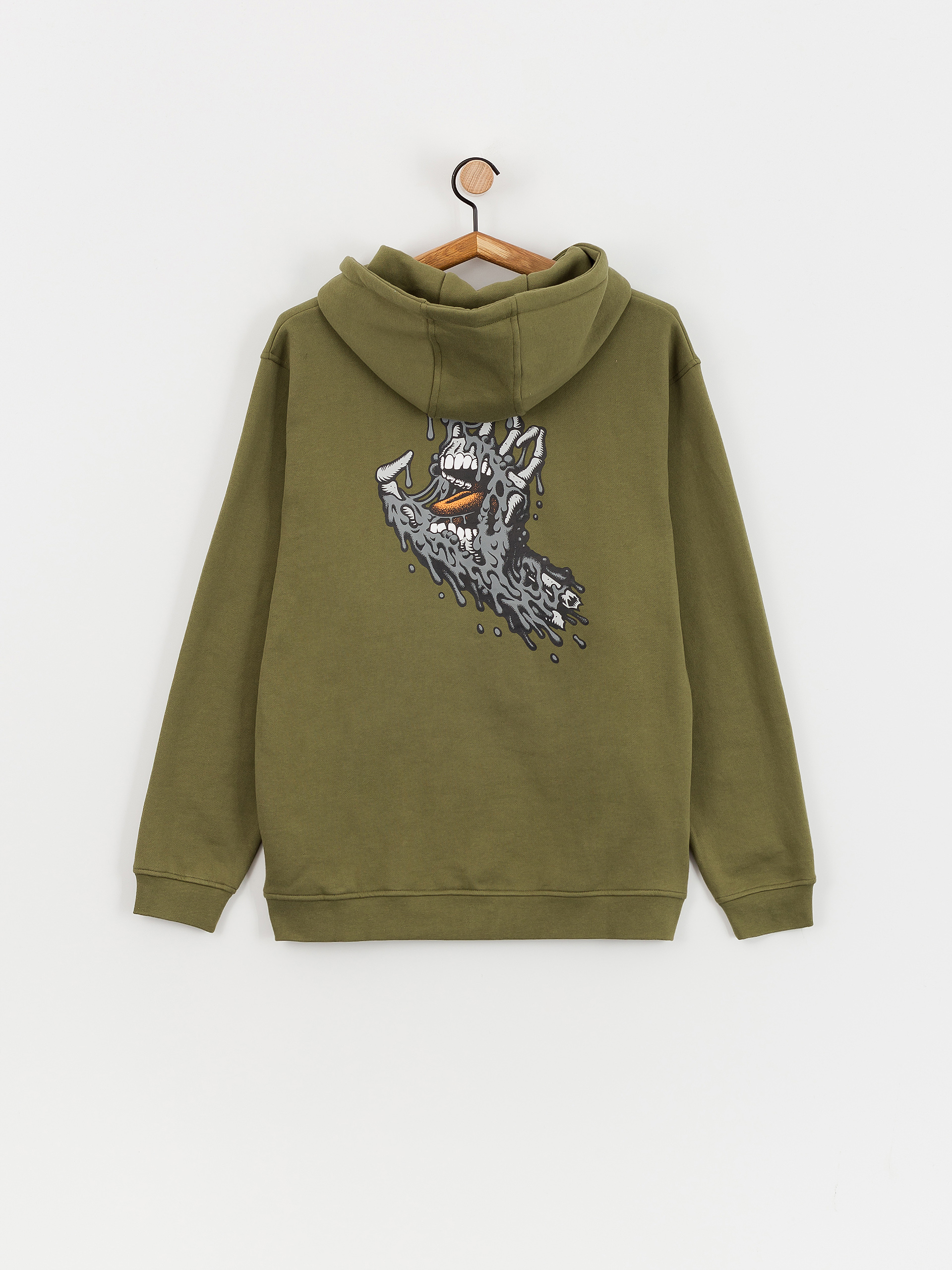 Santa Cruz Melting Hand HD Hoodie (sea kelp)