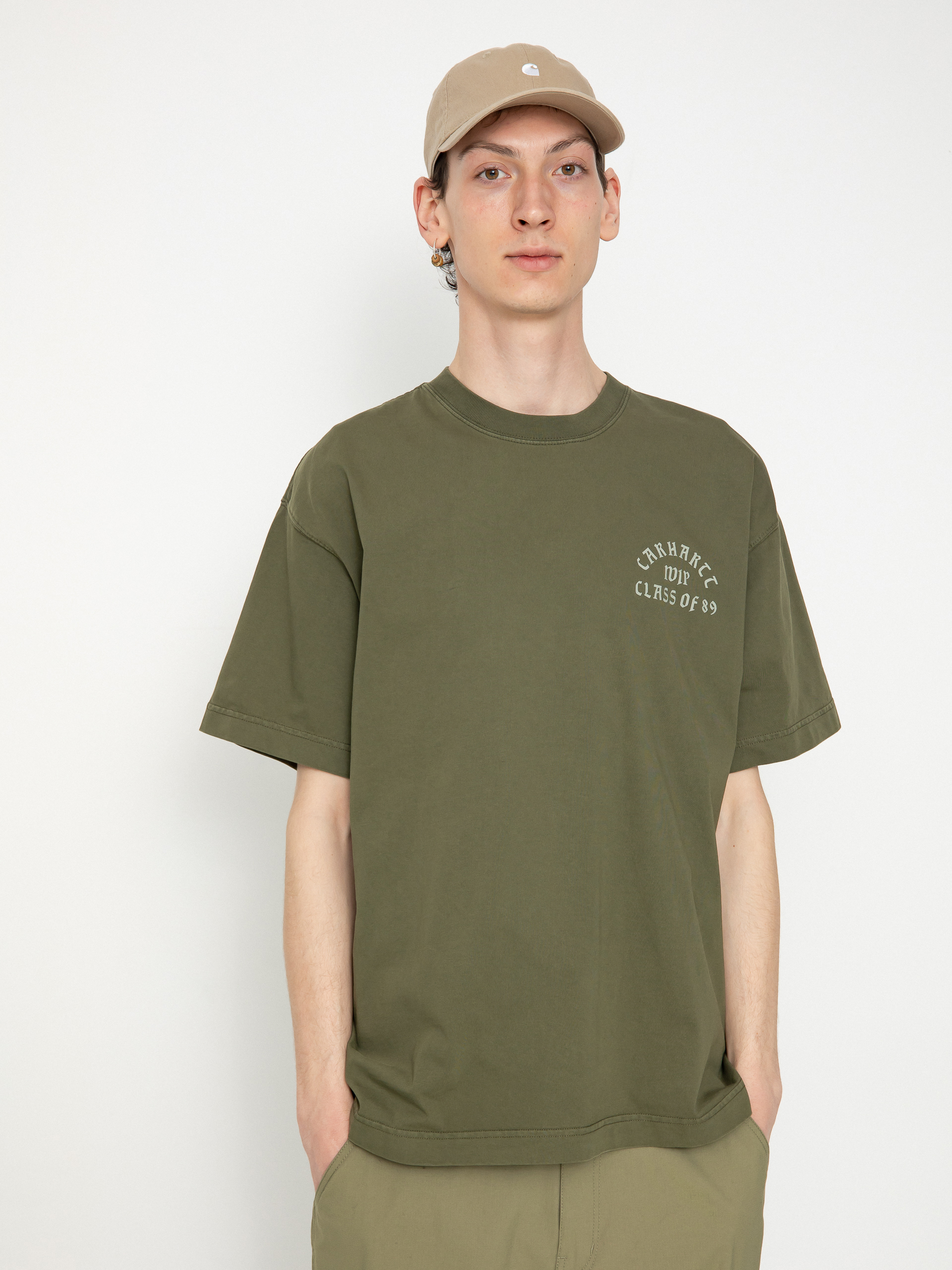 Tシャツ・カットソー CARHARTT S/S CLASS OF 89 T-SHIRT 4UK008 T-shirts Carhartt WIP S/S Class of 89 T-Shirt UNISEX Marengo
