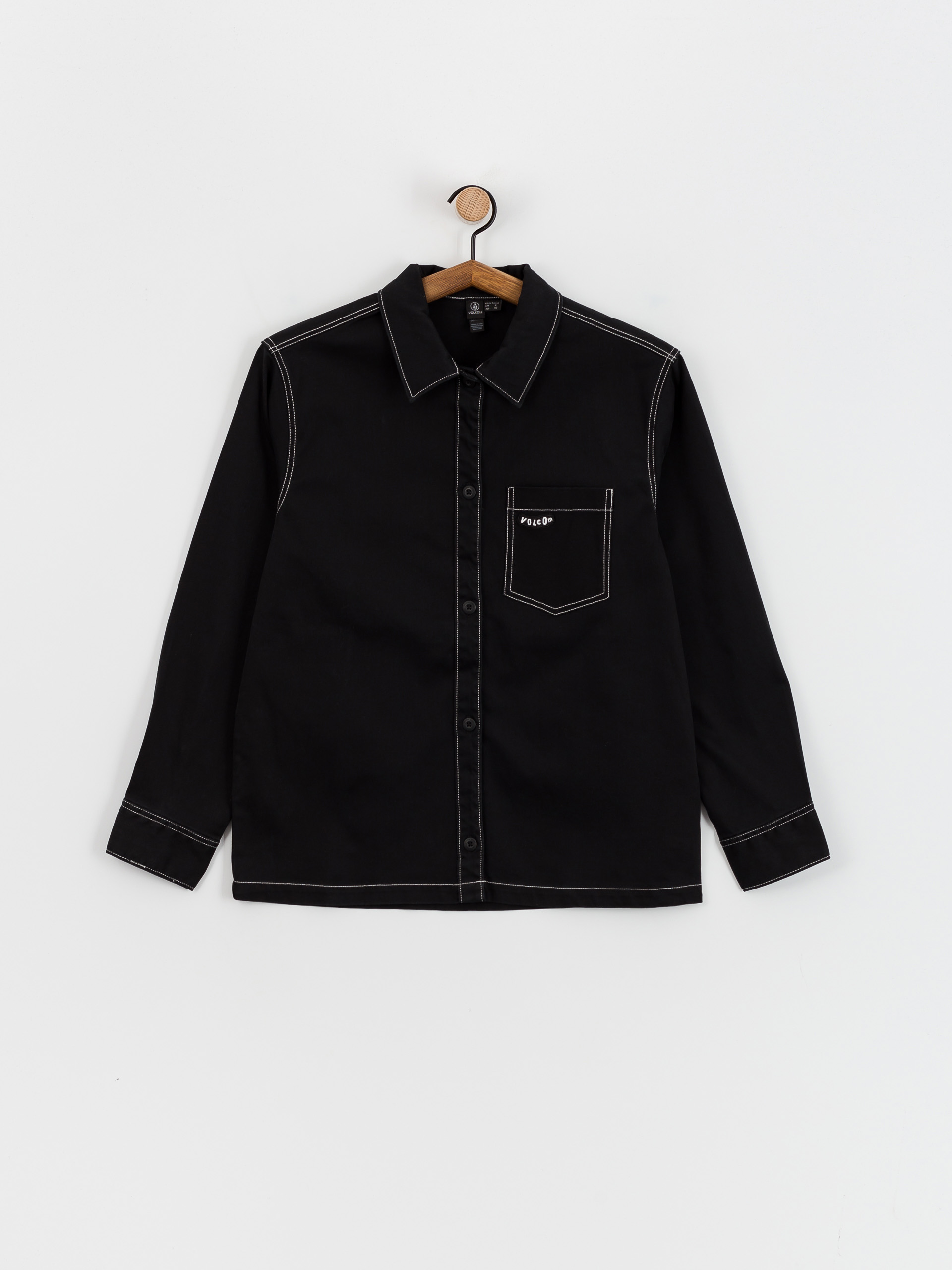 Volcom Stone Kraft Shirt Ls Wmn Longsleeve (black)