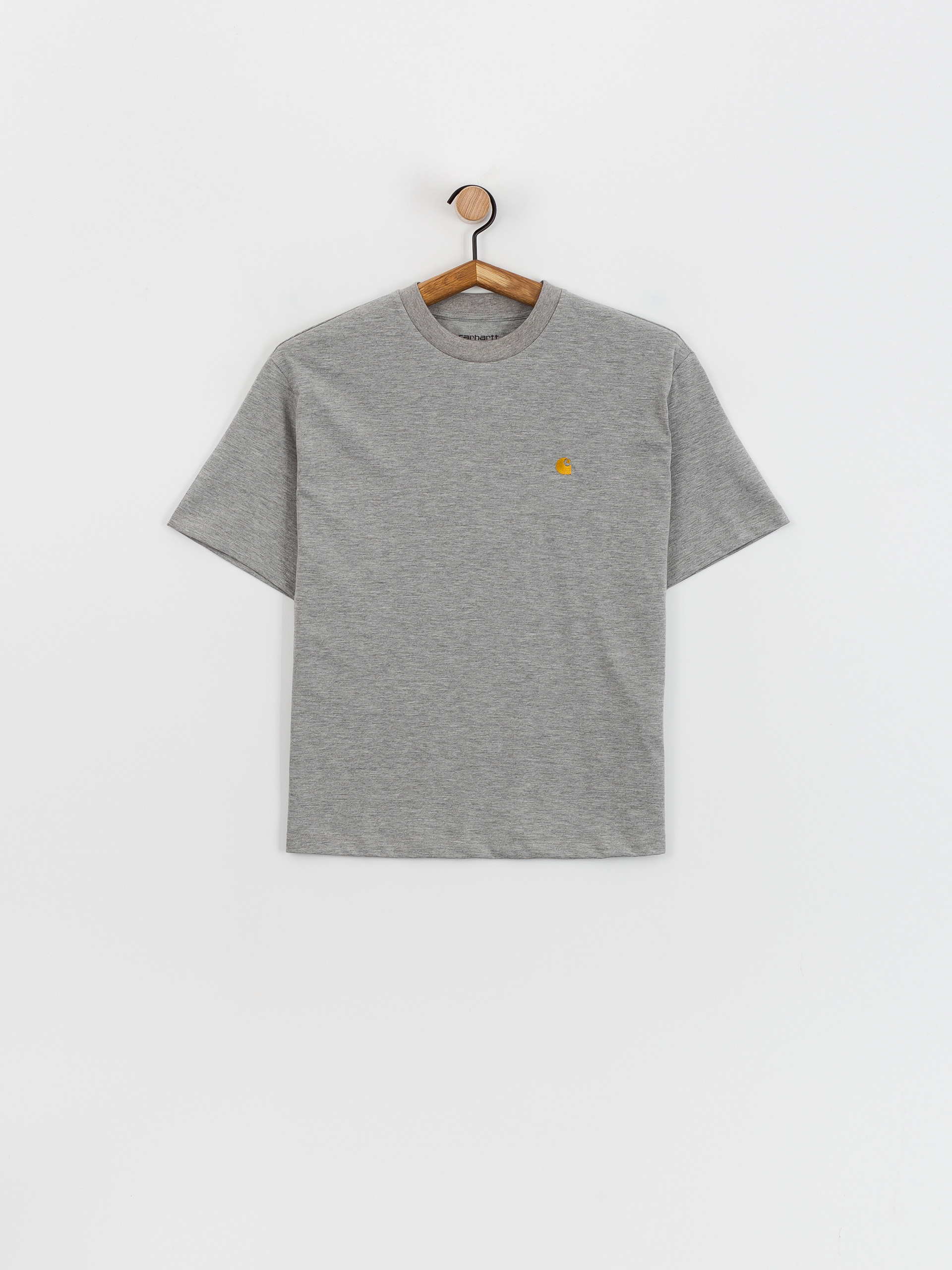 Carhartt WIP Chase Wmn T-Shirt (grey heather/gold)
