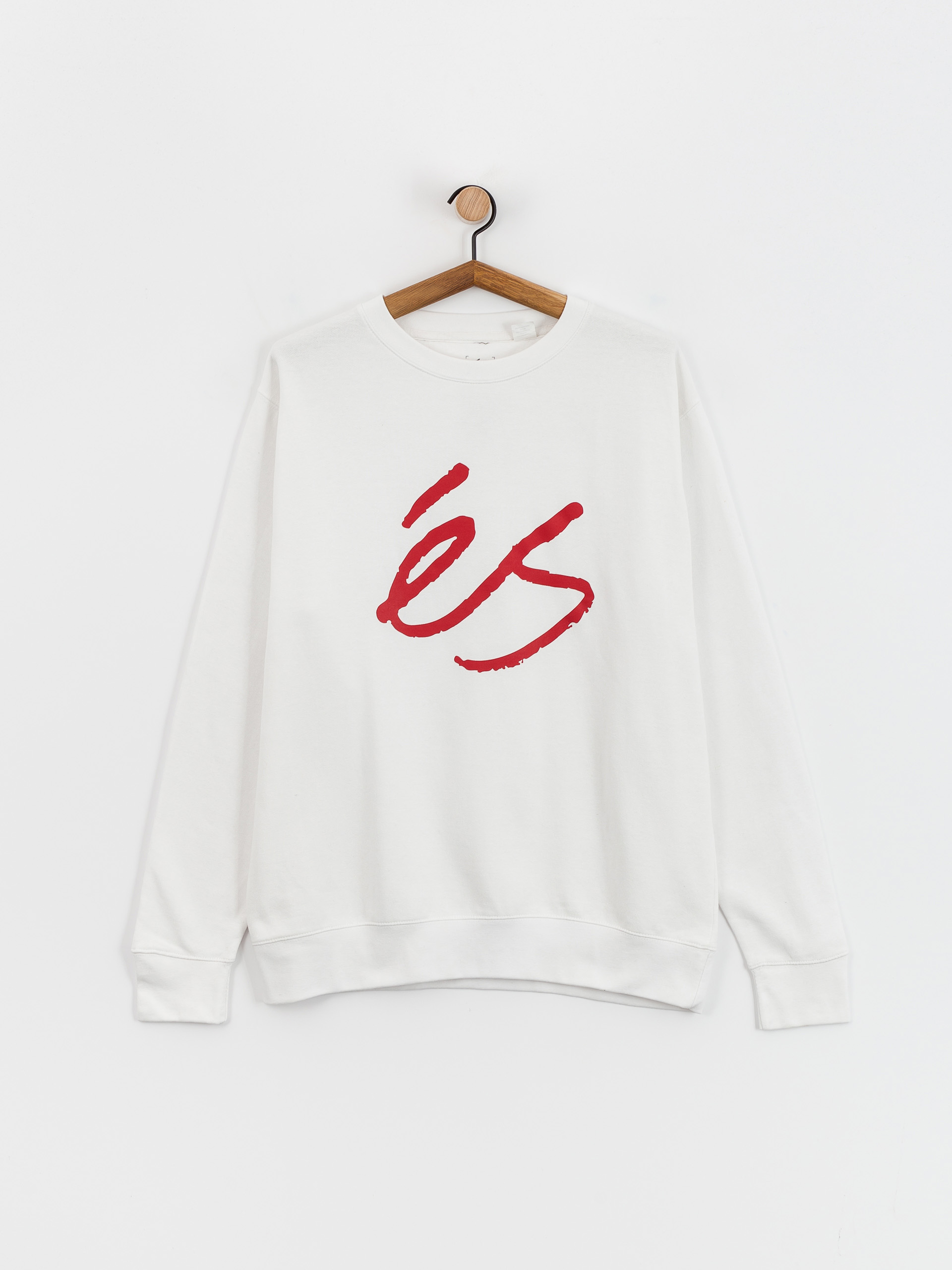 eS Script Crew Sweatshirt (white)