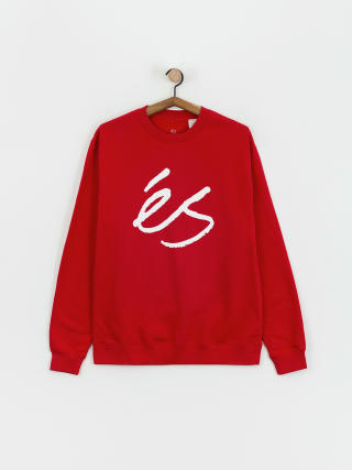 eS Es Script Crew Sweatshirt (red)