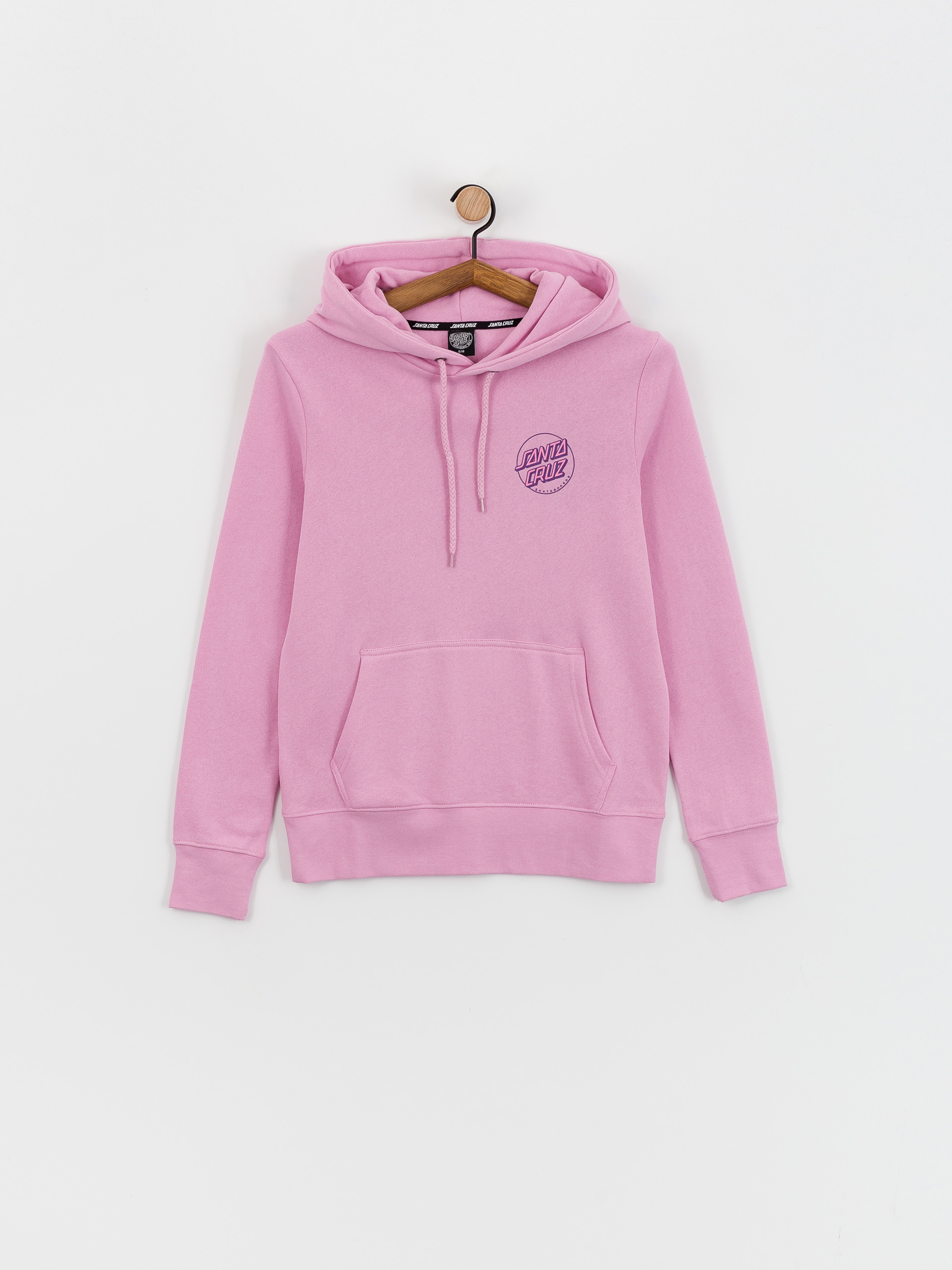Santa Cruz Hoodie Partial Dot HD Wmn (fondant pink)